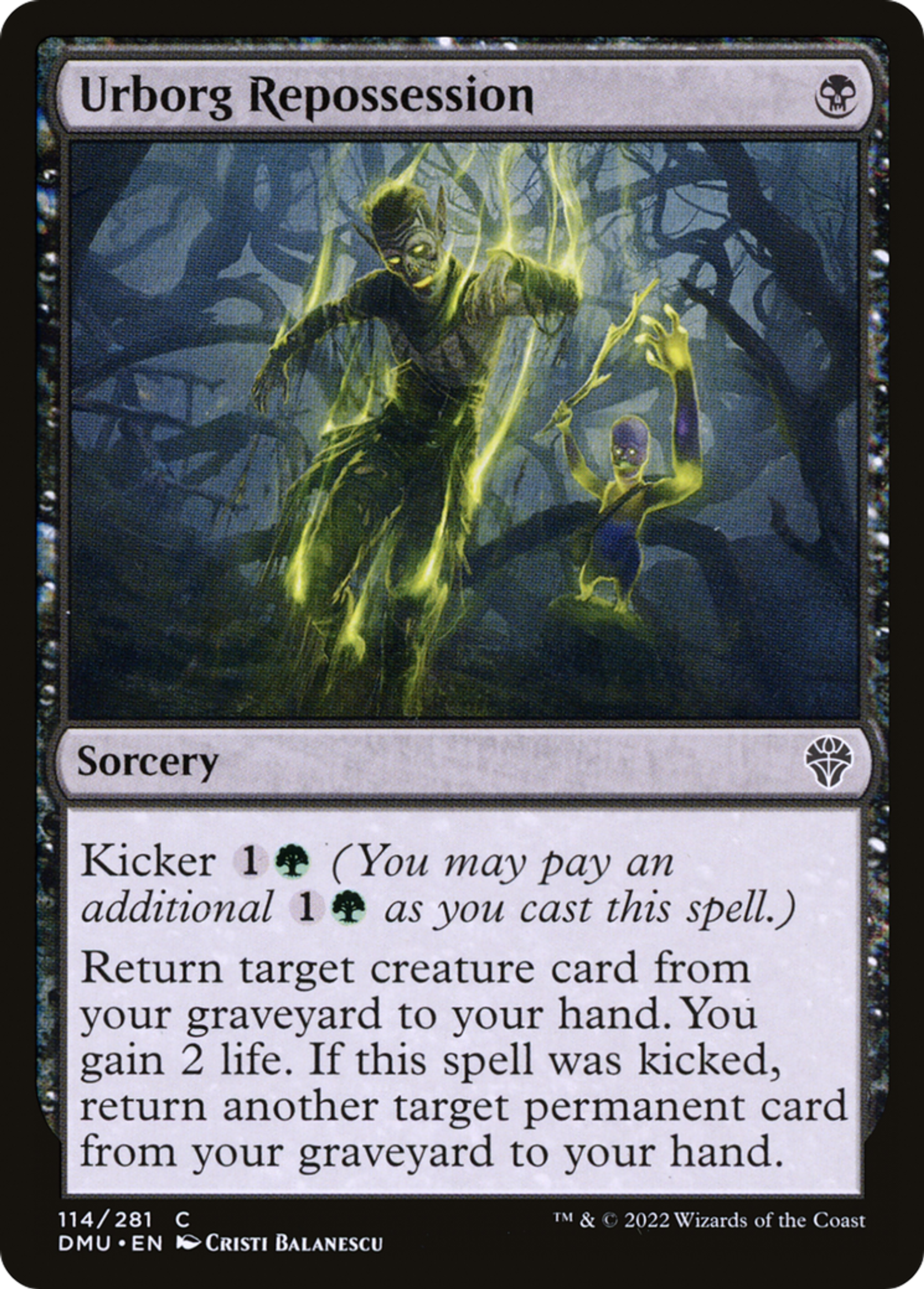 Repossession d'Urborg — Dominaria United — Magic: The Gathering