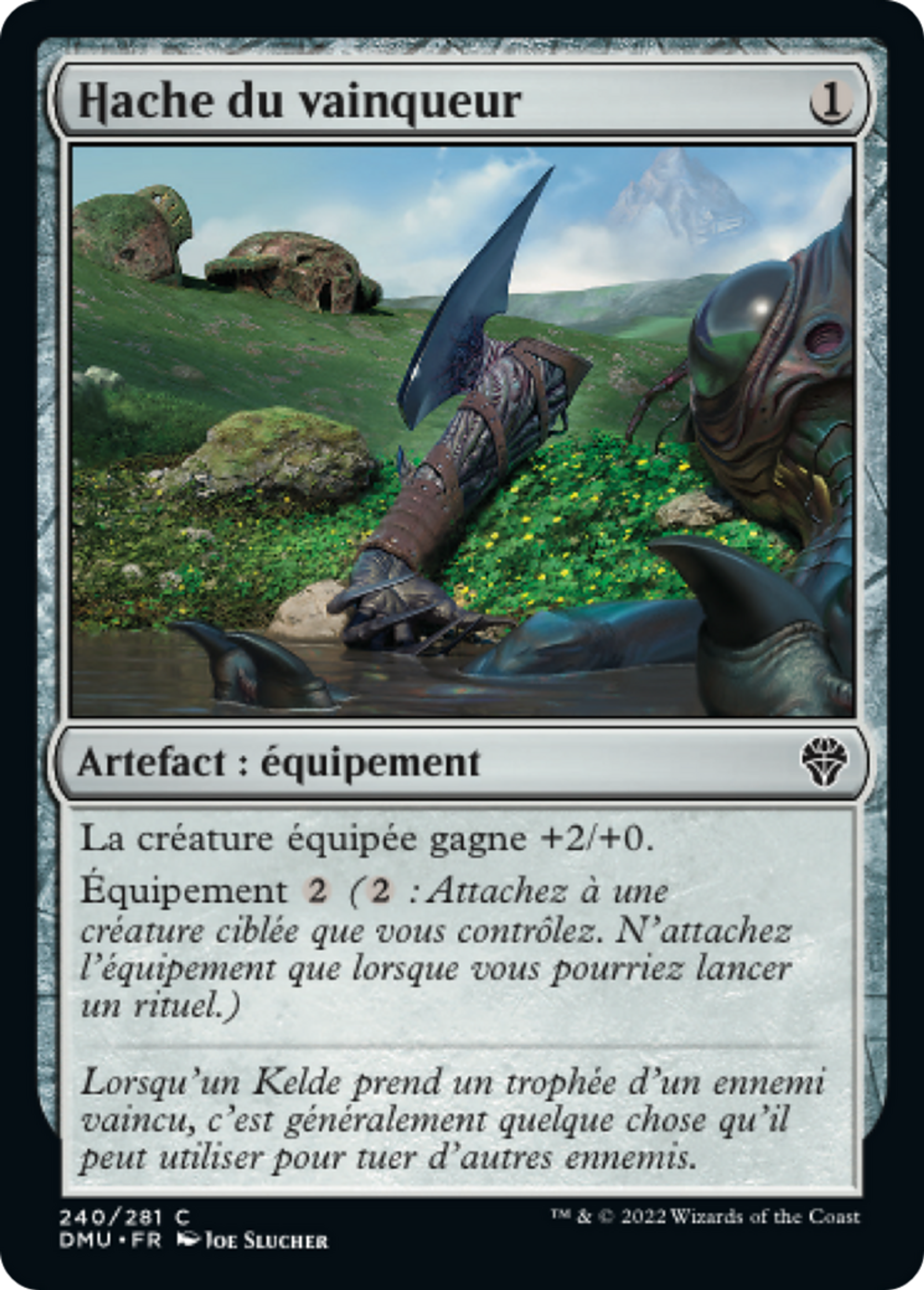 Hache du vainqueur — Dominaria United — Magic: The Gathering