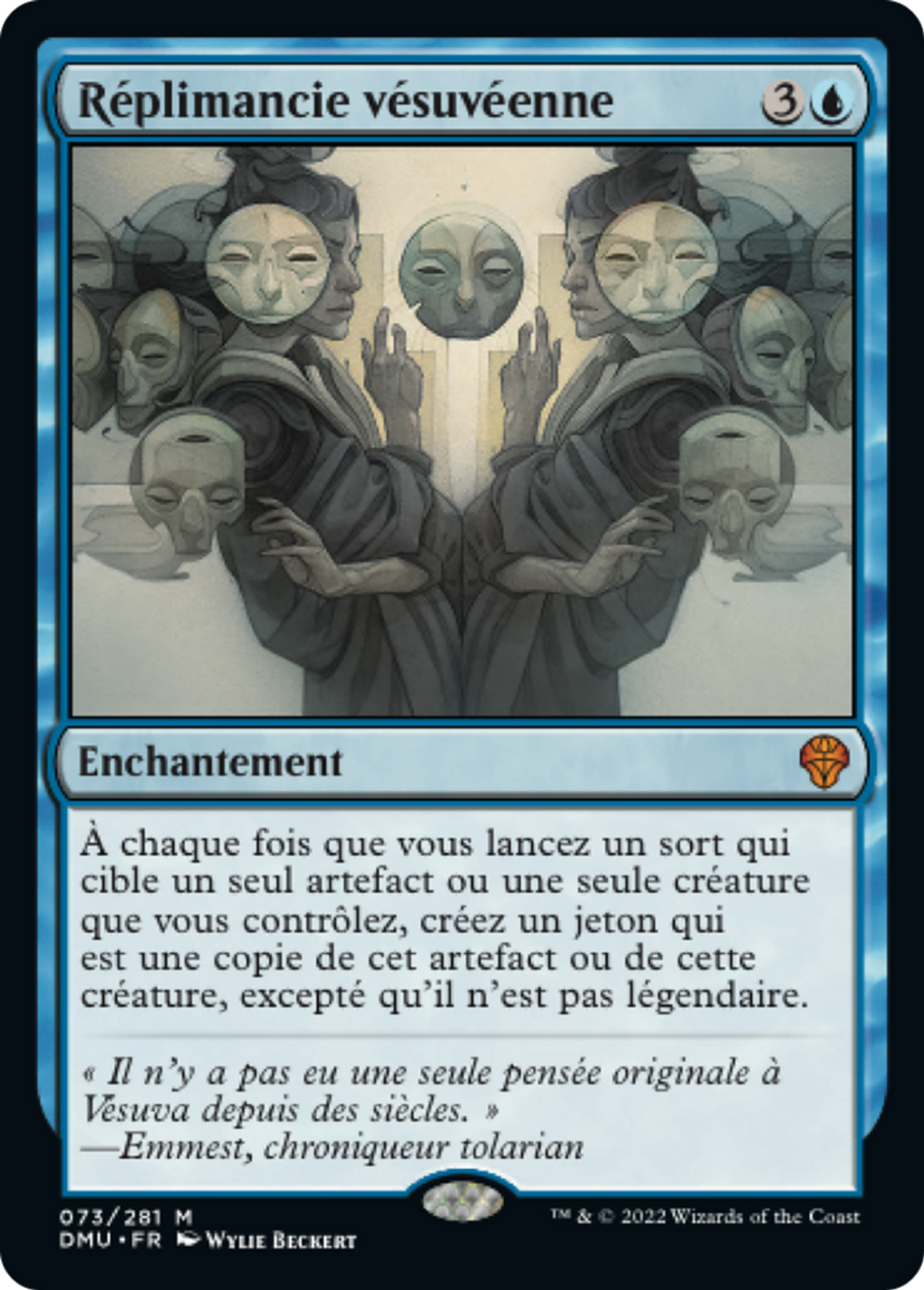 Réplimancie vésuvéenne — Dominaria United — Magic: The Gathering