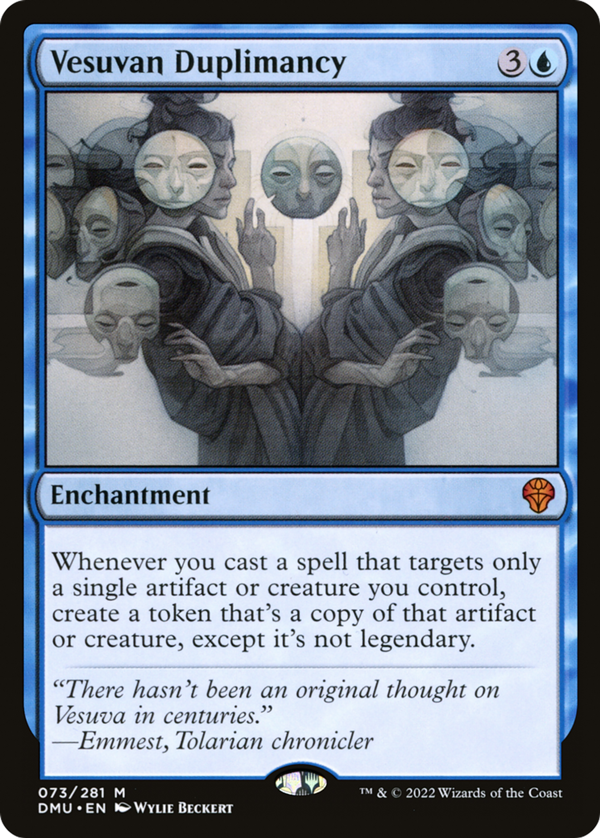Réplimancie vésuvéenne — Dominaria United — Magic: The Gathering