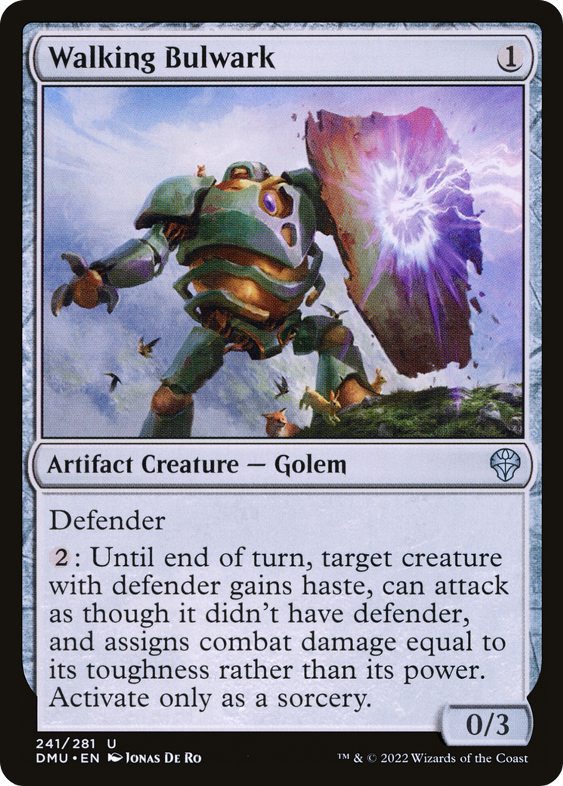 Rempart ambulant — Dominaria United — Magic: The Gathering