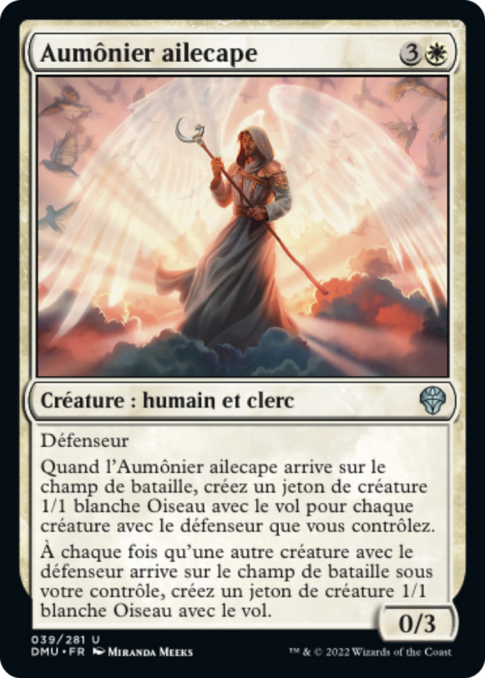 Aumônier ailecape — Dominaria United — Magic: The Gathering