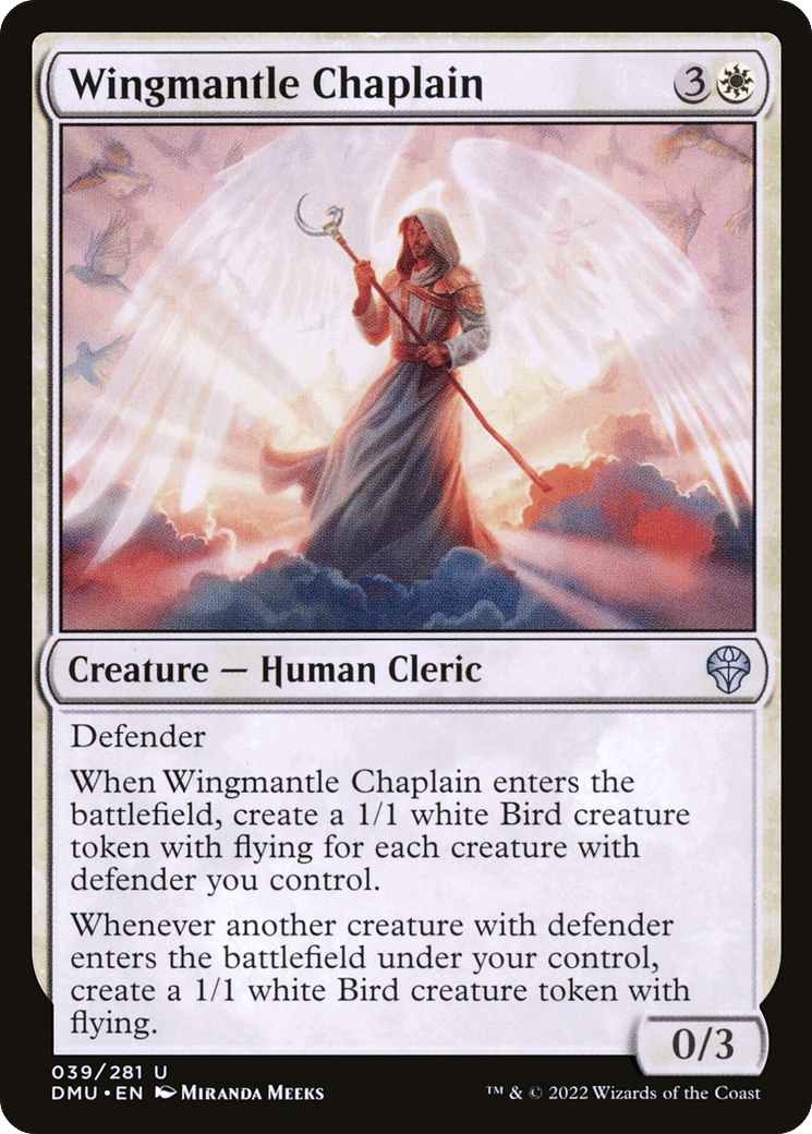 Wingmantle Chaplain — Dominaria United — Magic: The Gathering
