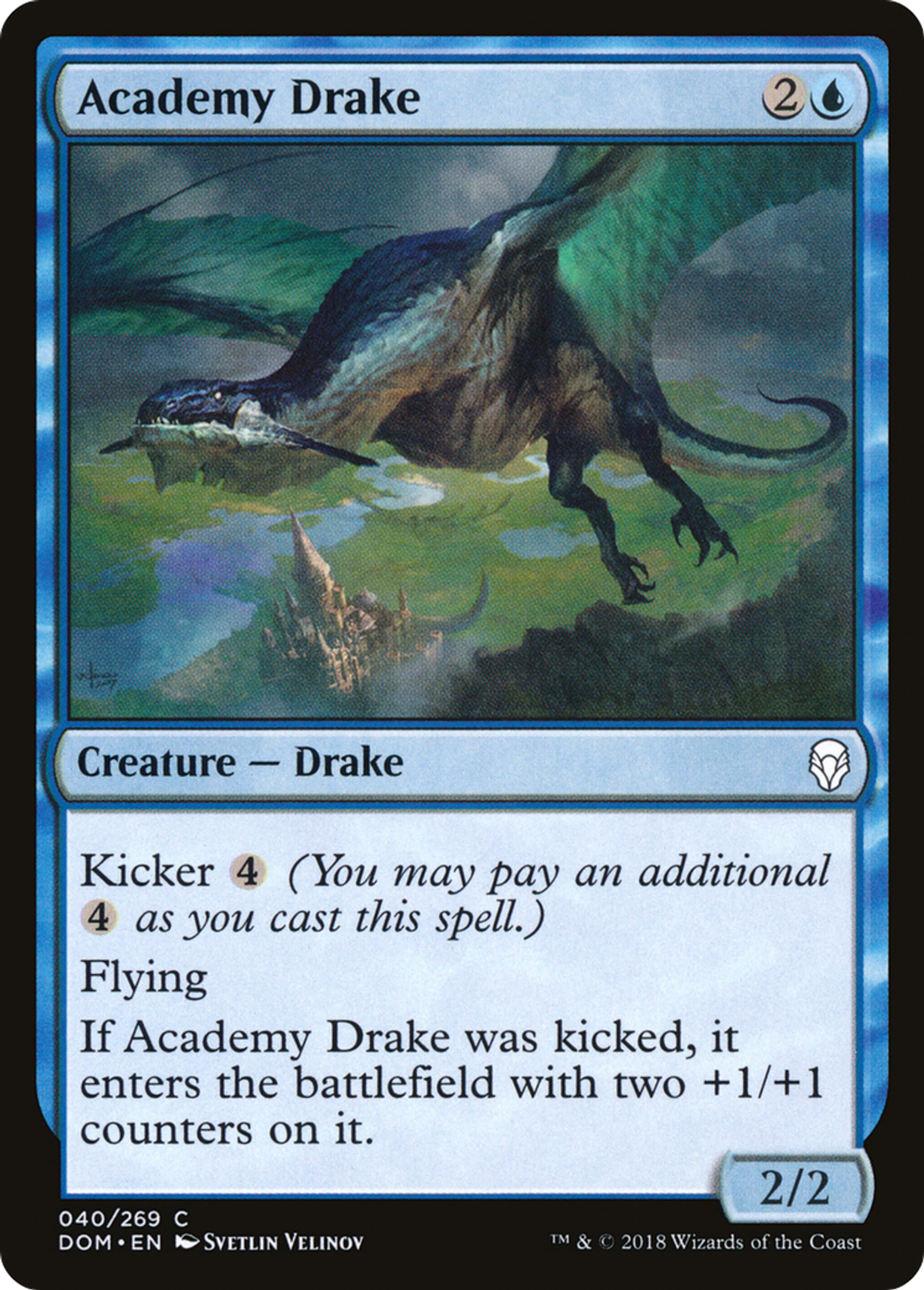 Drakôn de l'Académie — Dominaria — Magic: The Gathering