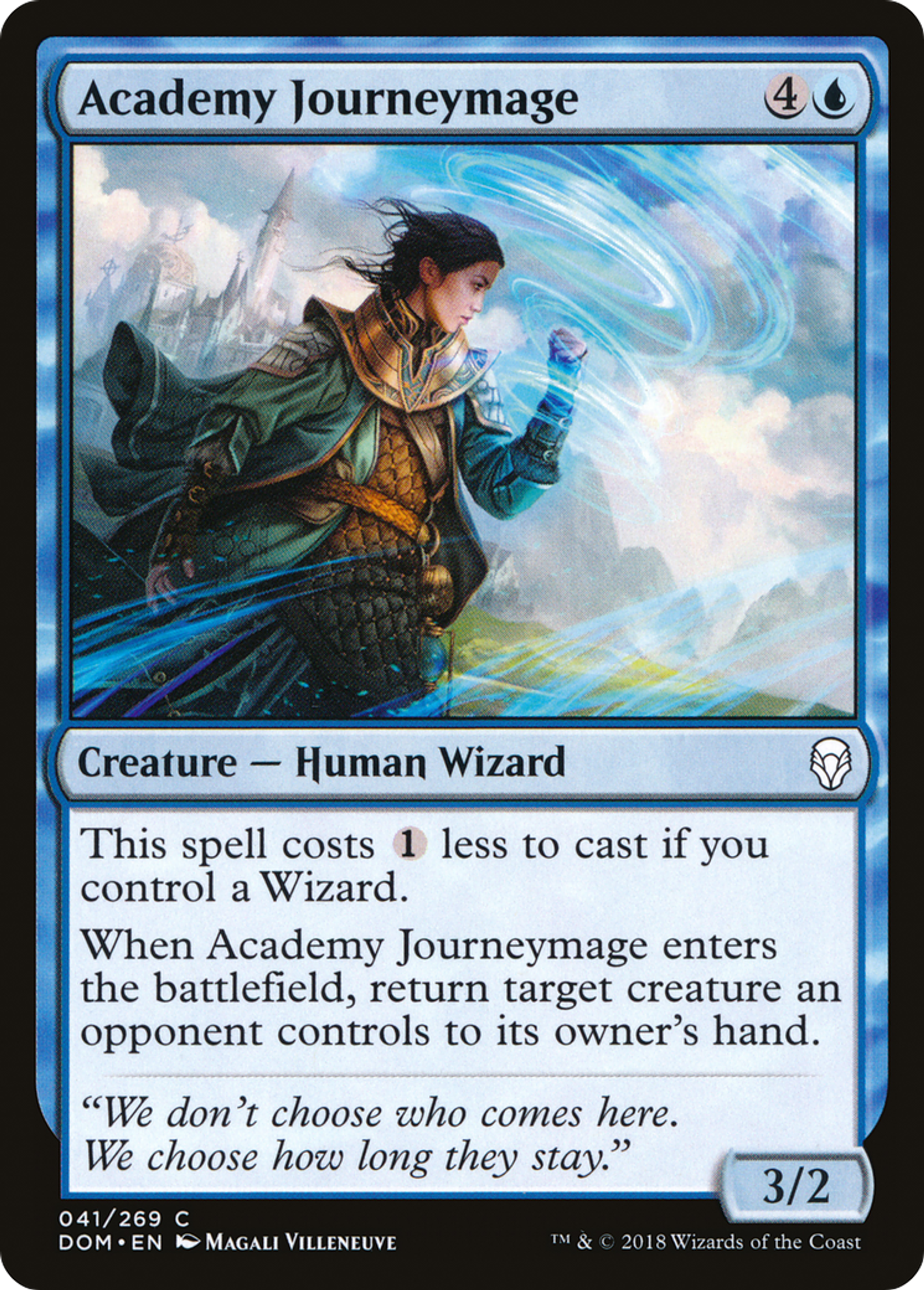 Academy Journeymage — Dominaria — Magic: The Gathering