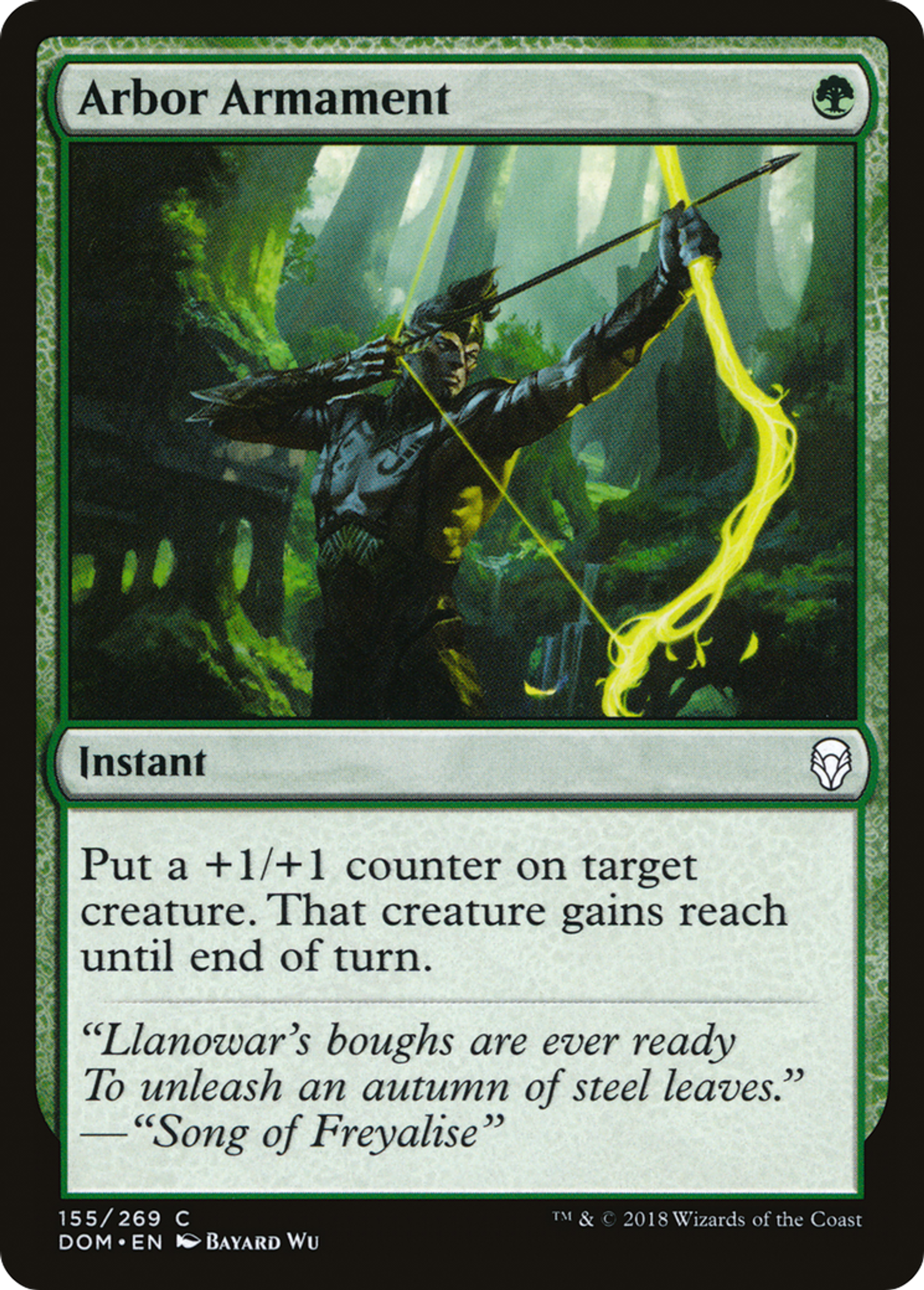 Armement arboricole — Dominaria — Magic: The Gathering