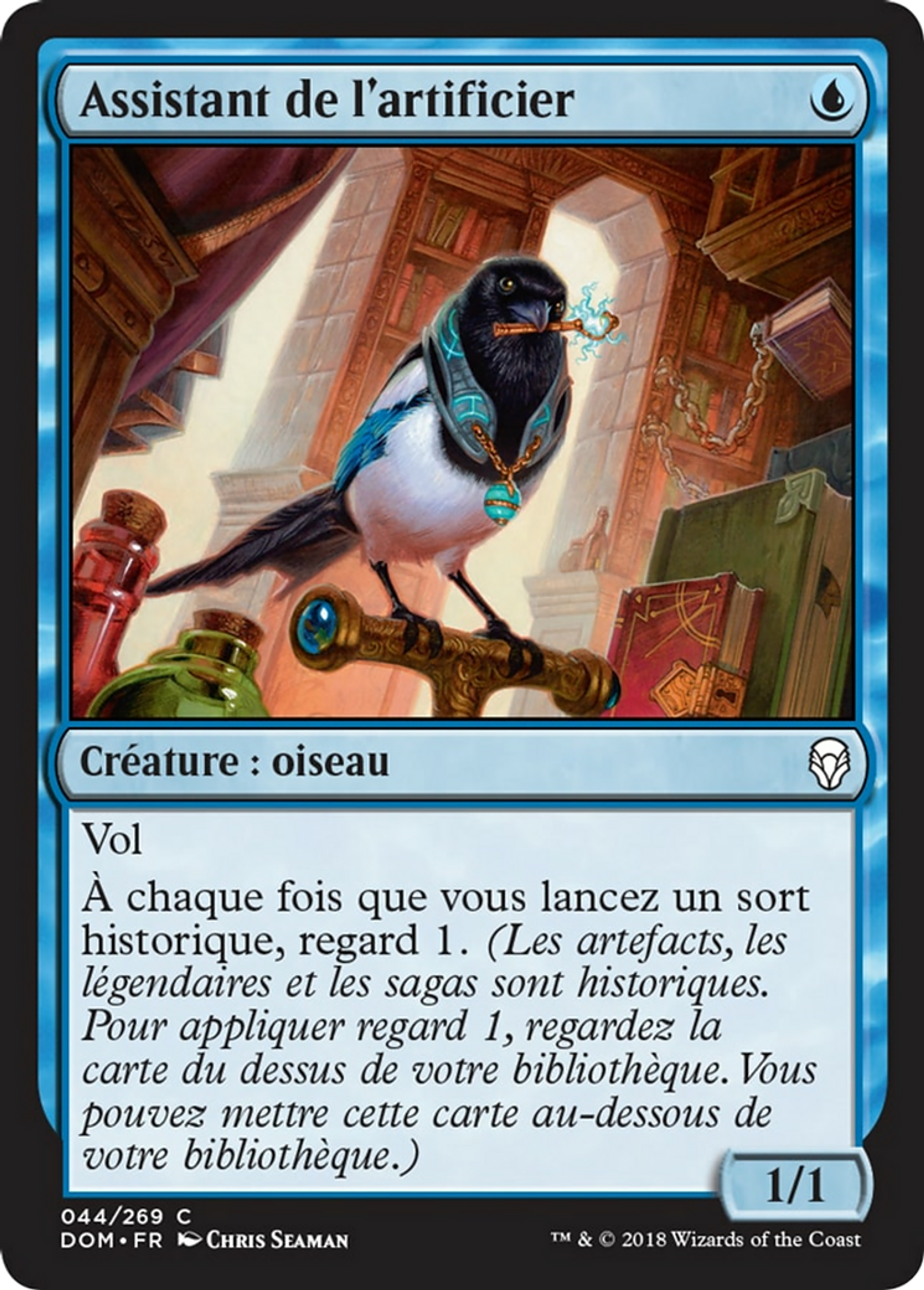 Assistant de l'artificier — Dominaria — Magic: The Gathering