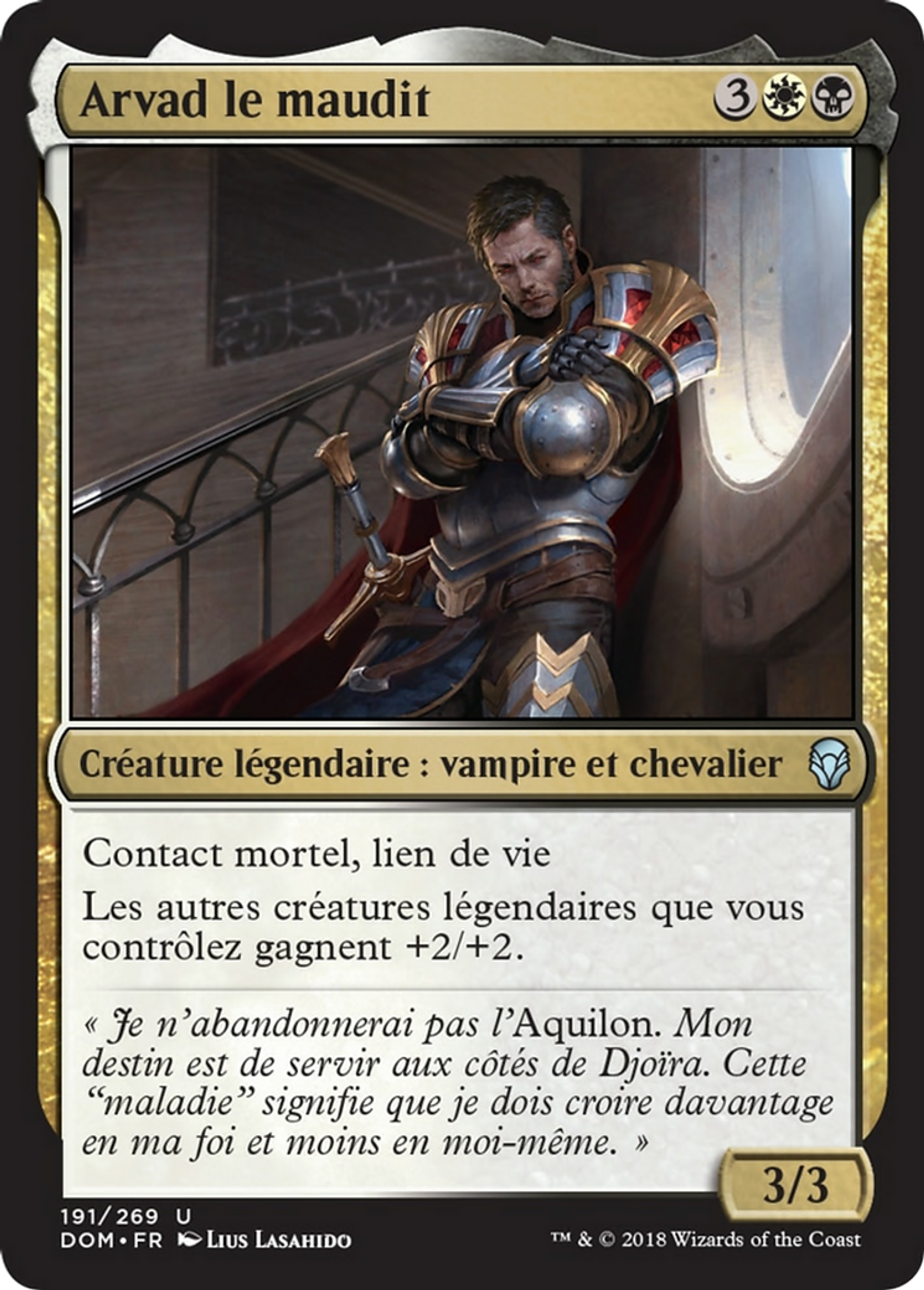 Arvad le maudit — Dominaria — Magic: The Gathering