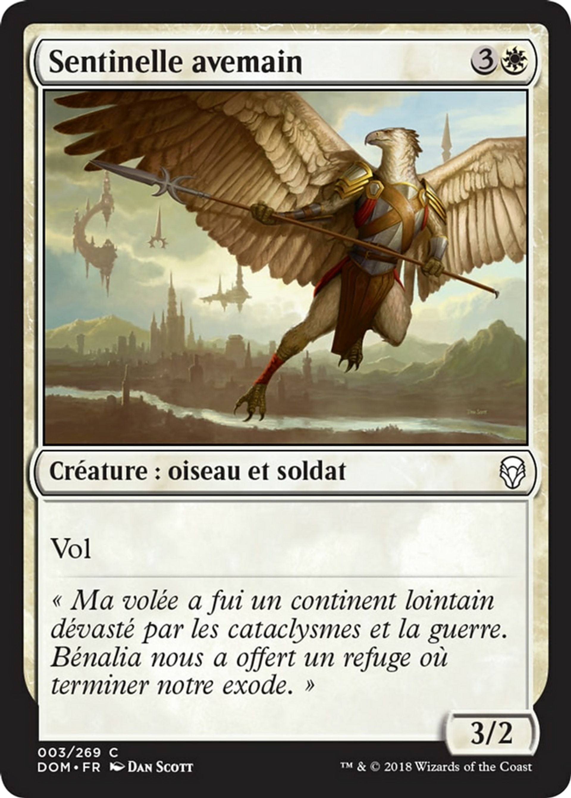 Sentinelle avemain — Dominaria — Magic: The Gathering
