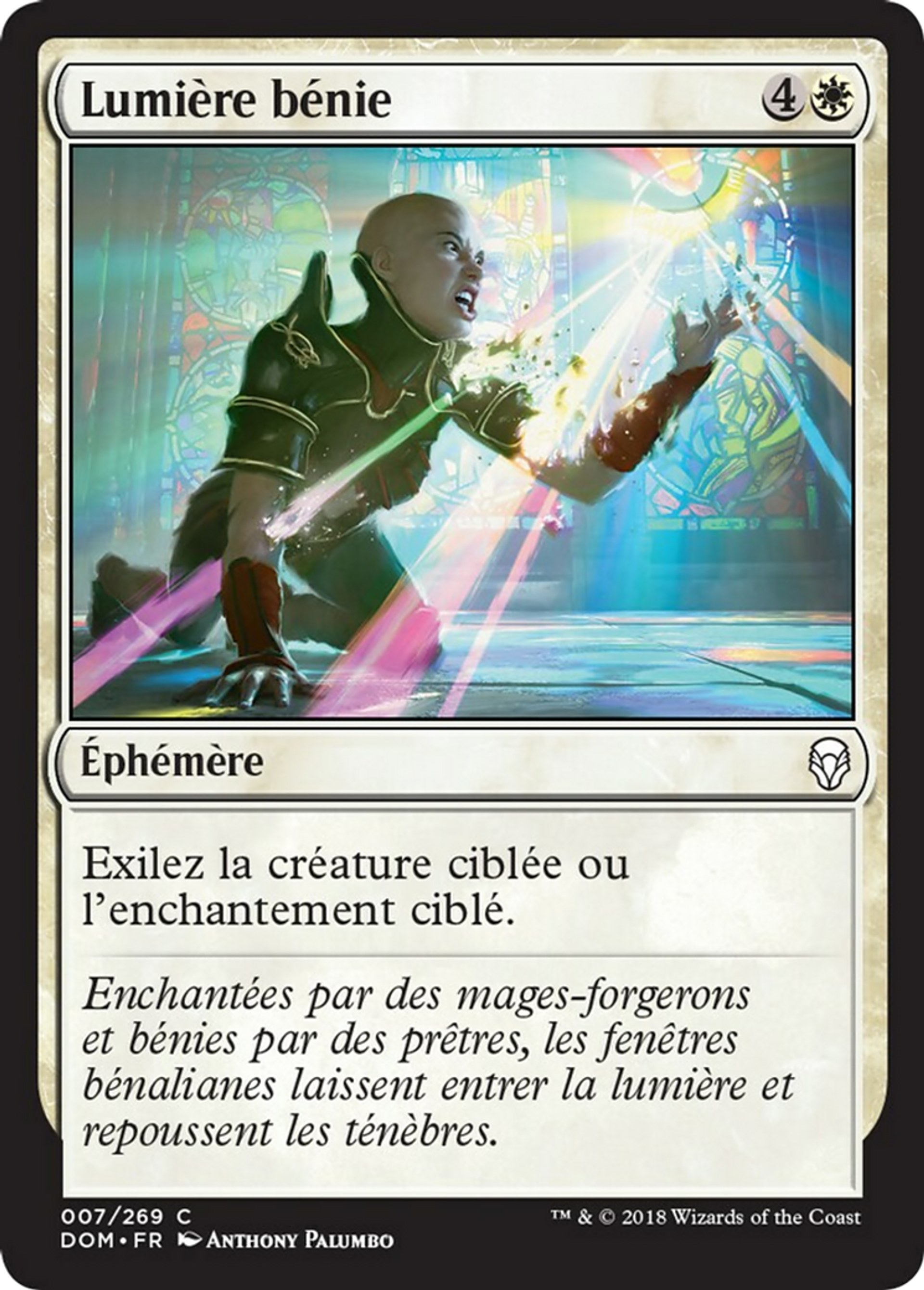 Lumière bénie — Dominaria — Magic: The Gathering