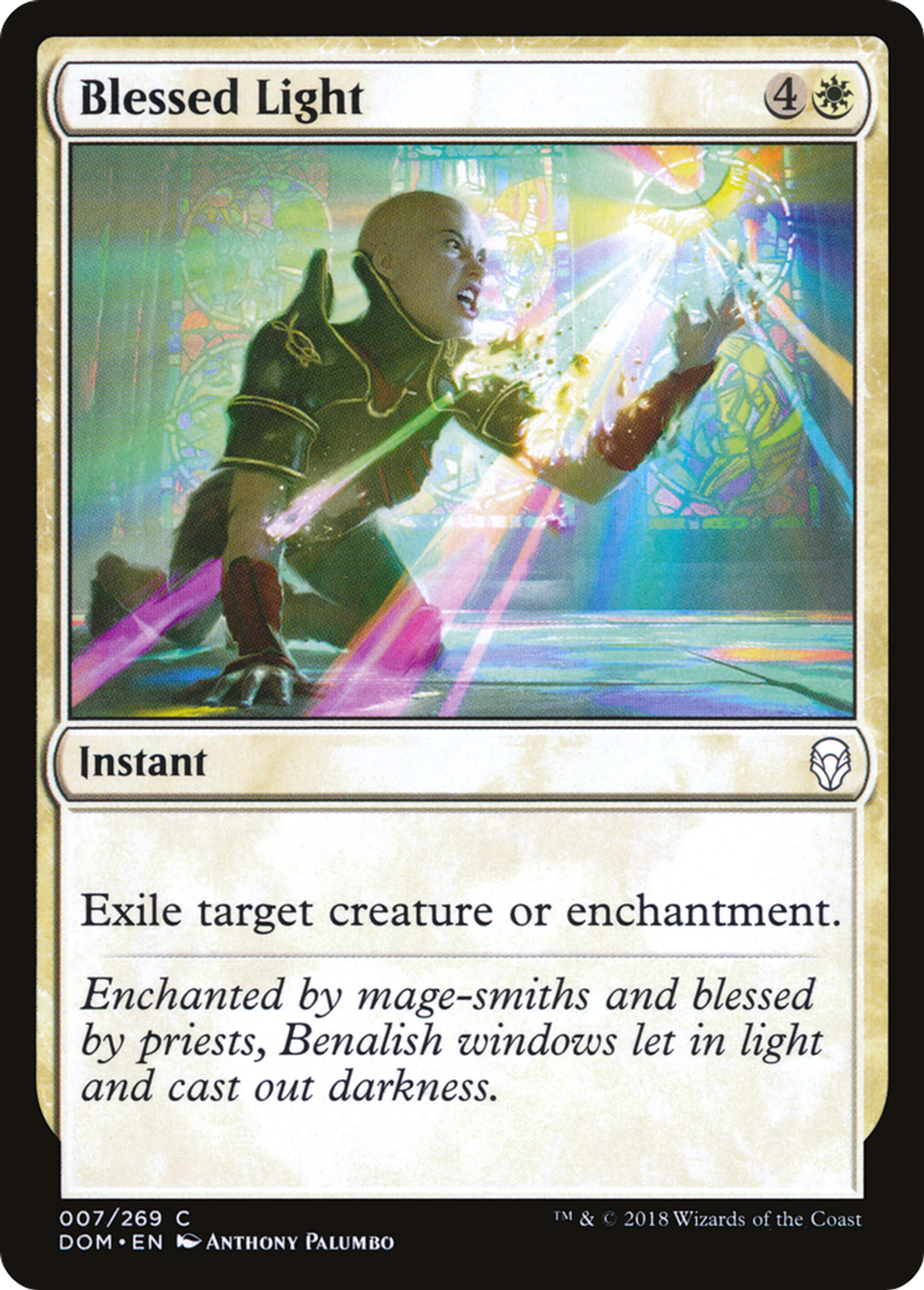 Blessed Light — Dominaria — Magic: The Gathering