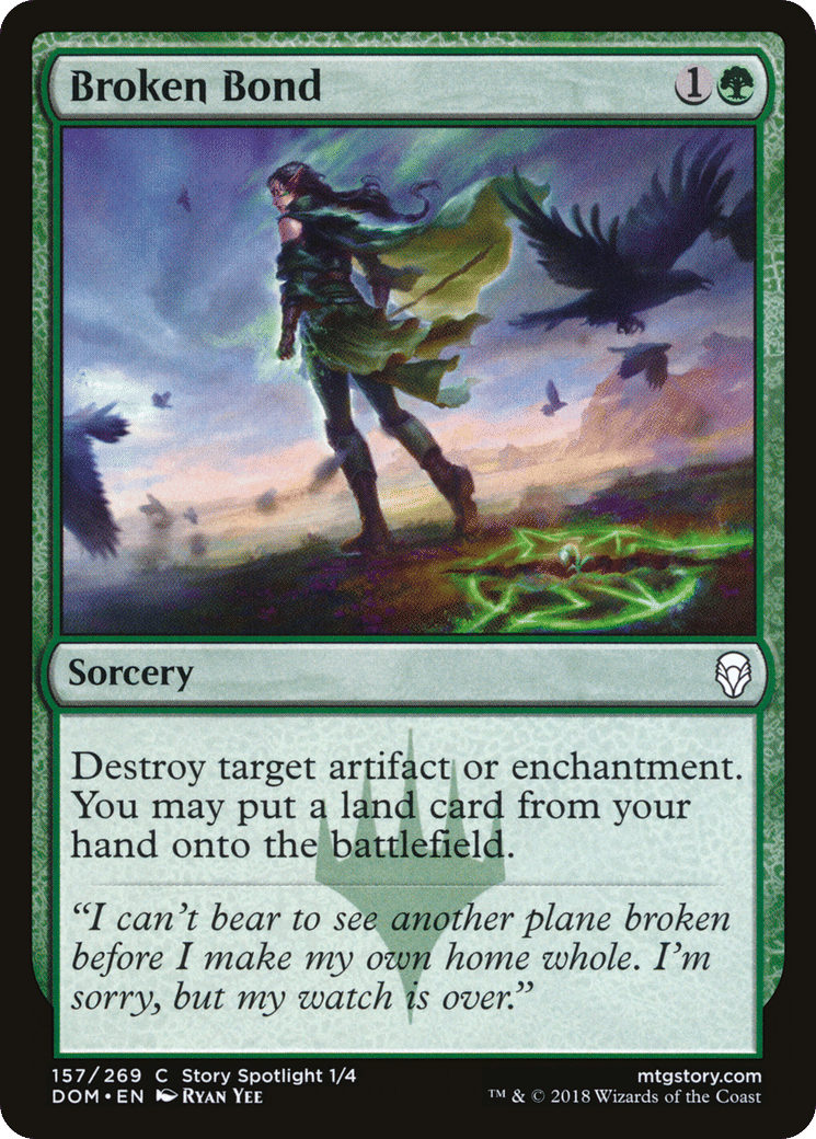 Broken Bond — Dominaria — Magic: The Gathering