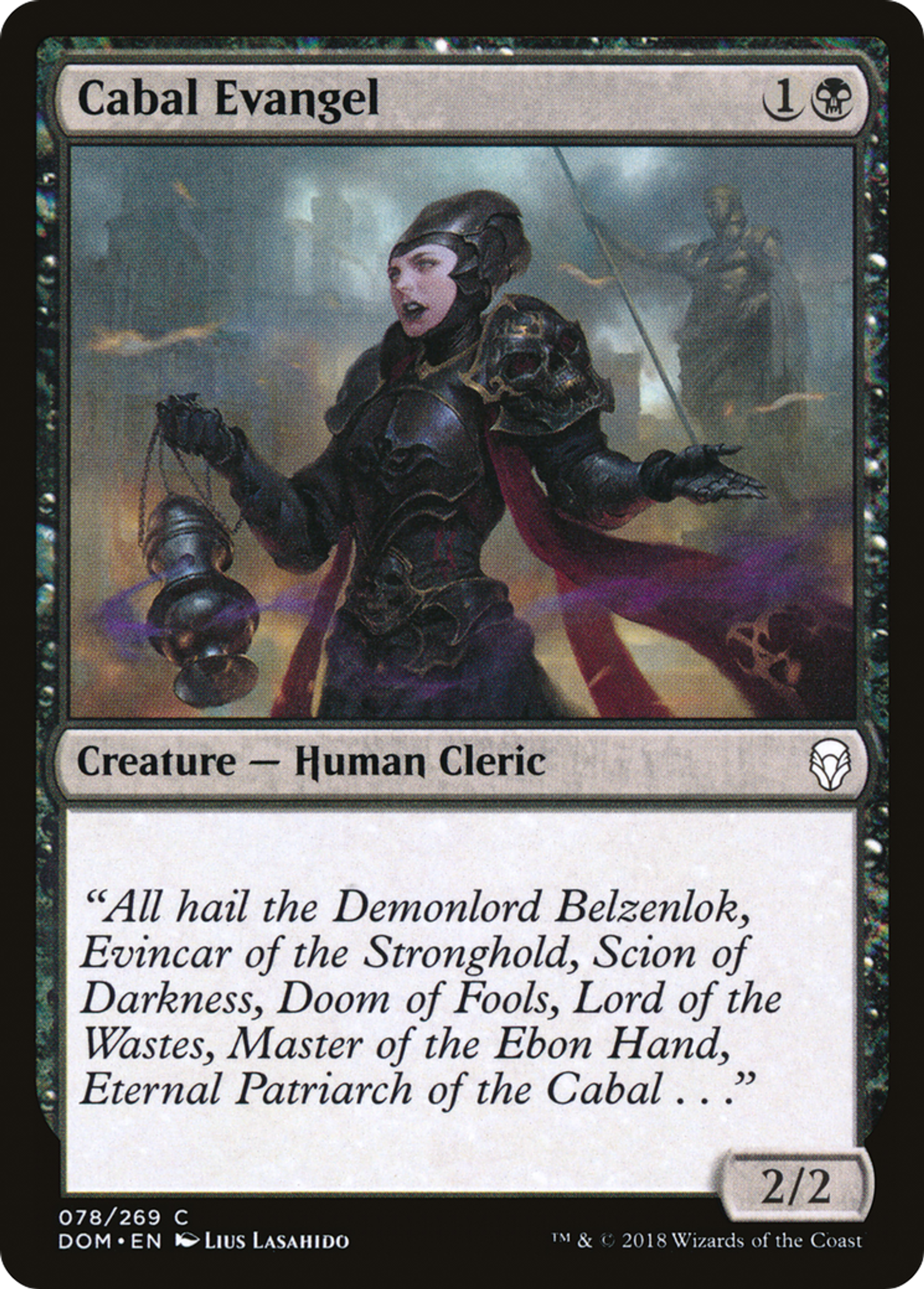 Cabal Evangel — Dominaria — Magic: The Gathering