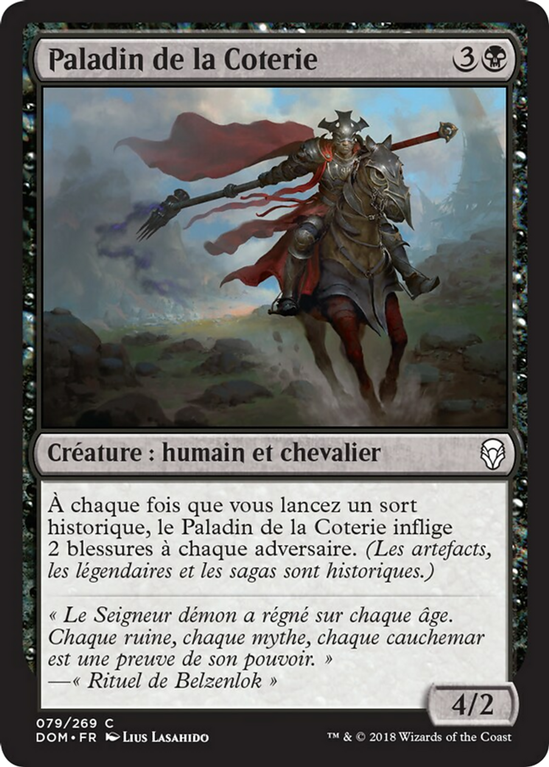 Paladin de la Coterie — Dominaria — Magic: The Gathering