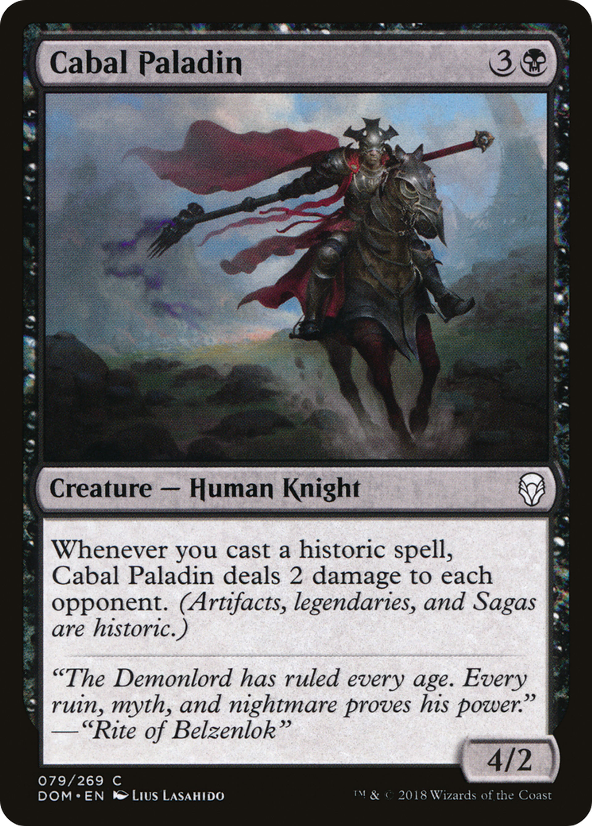 Cabal Paladin — Dominaria — Magic: The Gathering