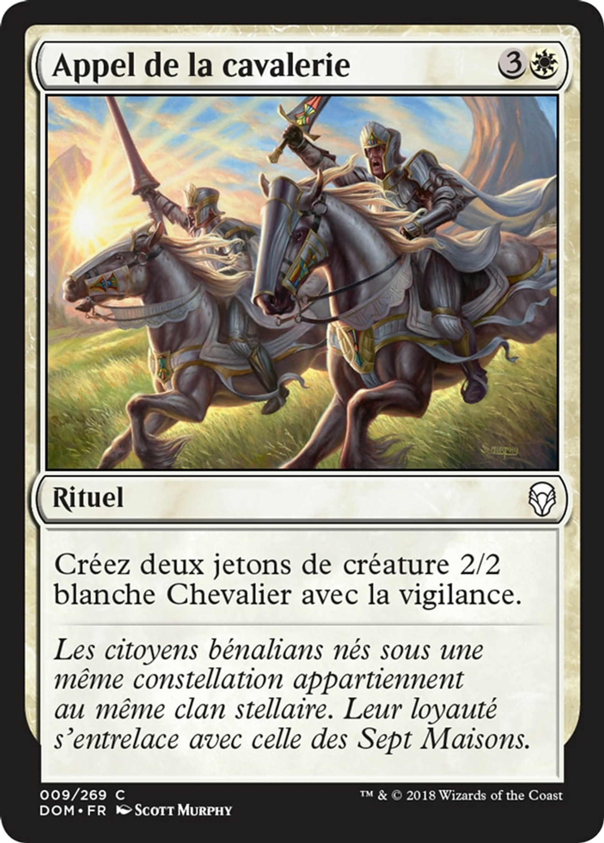 Appel de la cavalerie — Dominaria — Magic: The Gathering