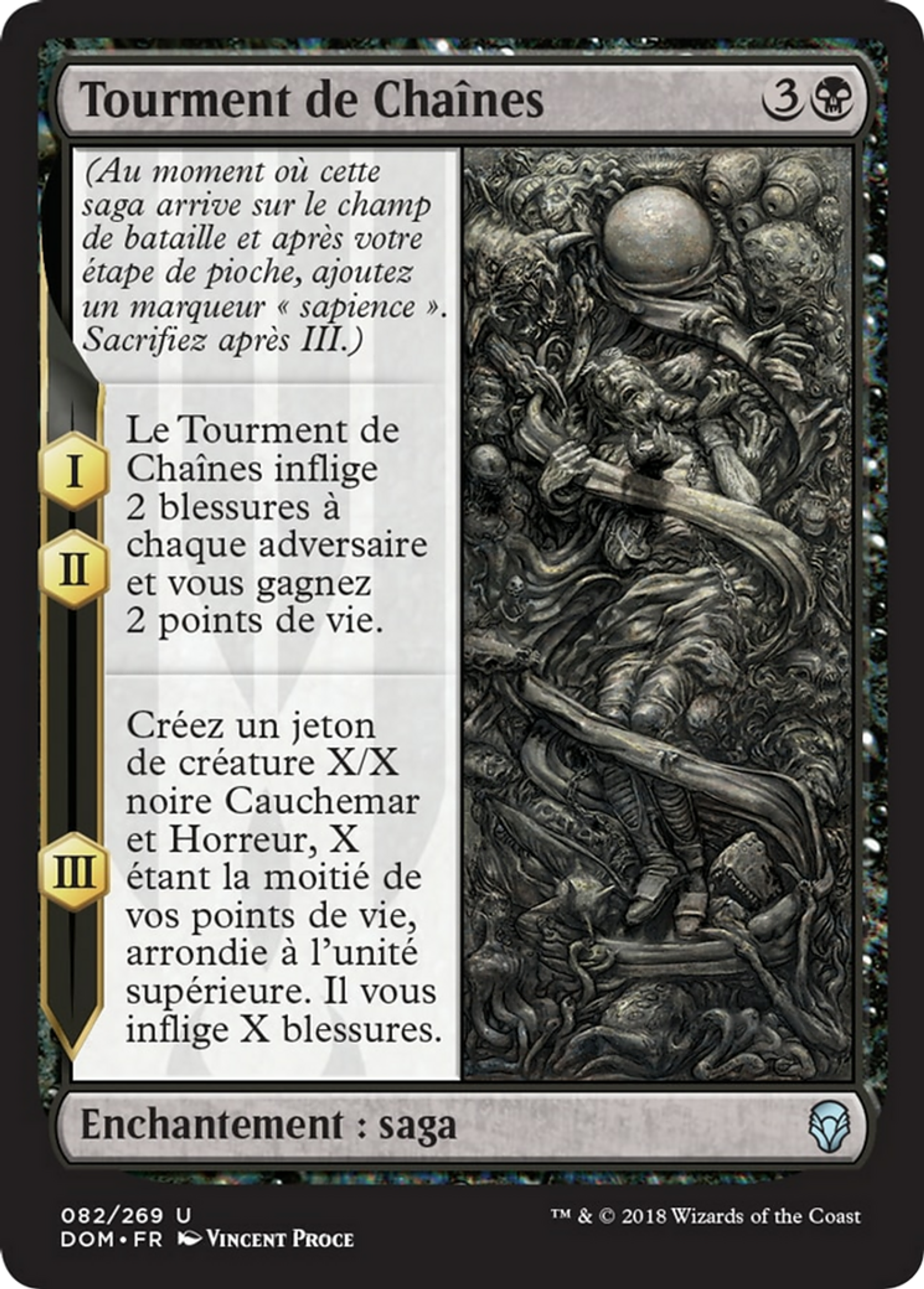Tourment de Chaînes — Dominaria — Magic: The Gathering