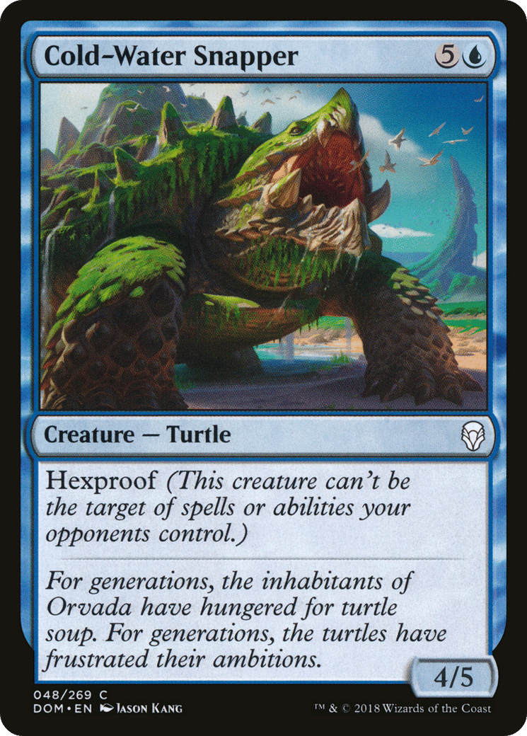 Cold-Water Snapper — Dominaria — Magic: The Gathering