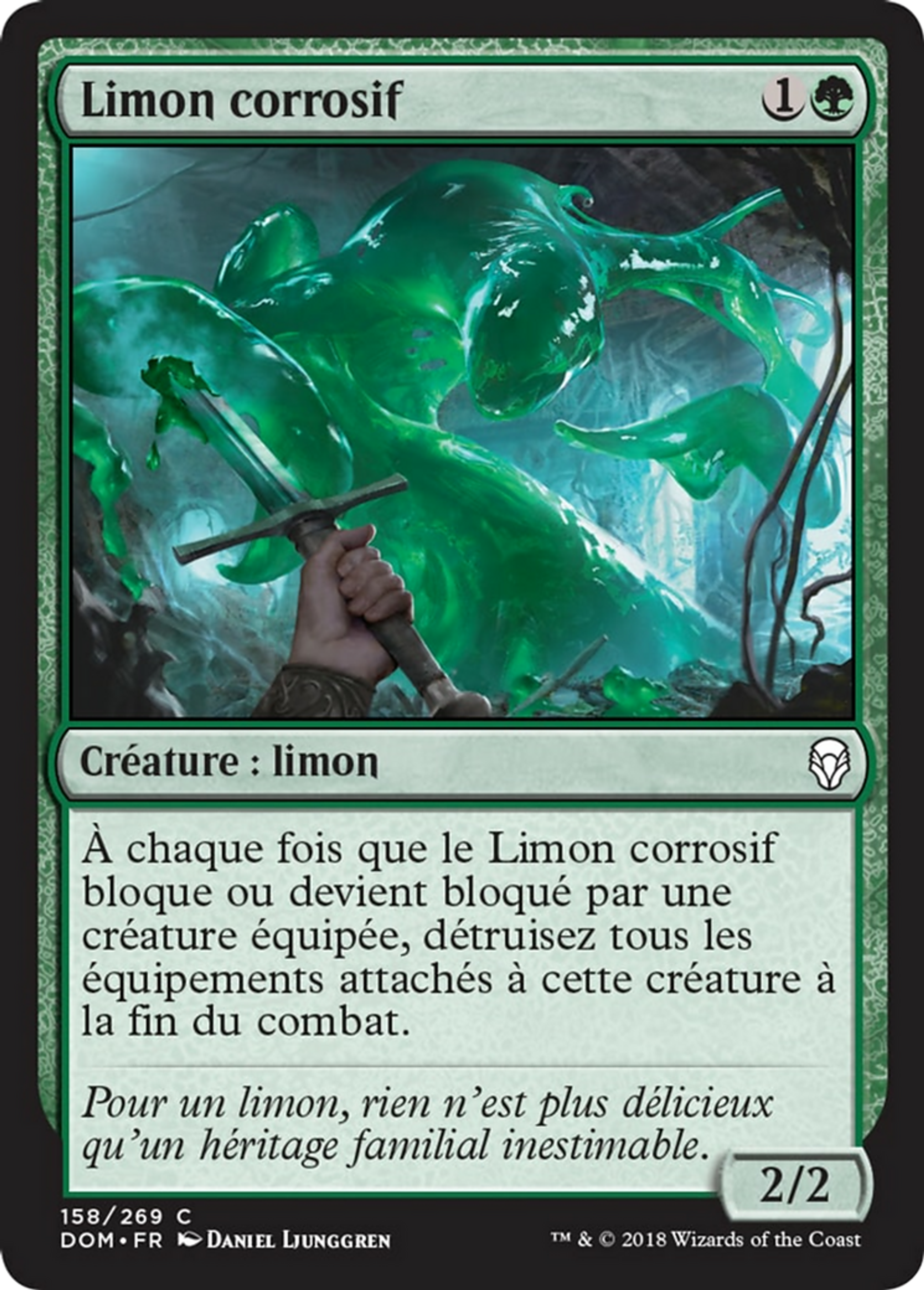 Limon corrosif — Dominaria — Magic: The Gathering