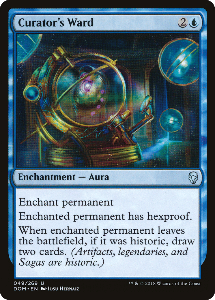Curator's Ward — Dominaria — Magic: The Gathering