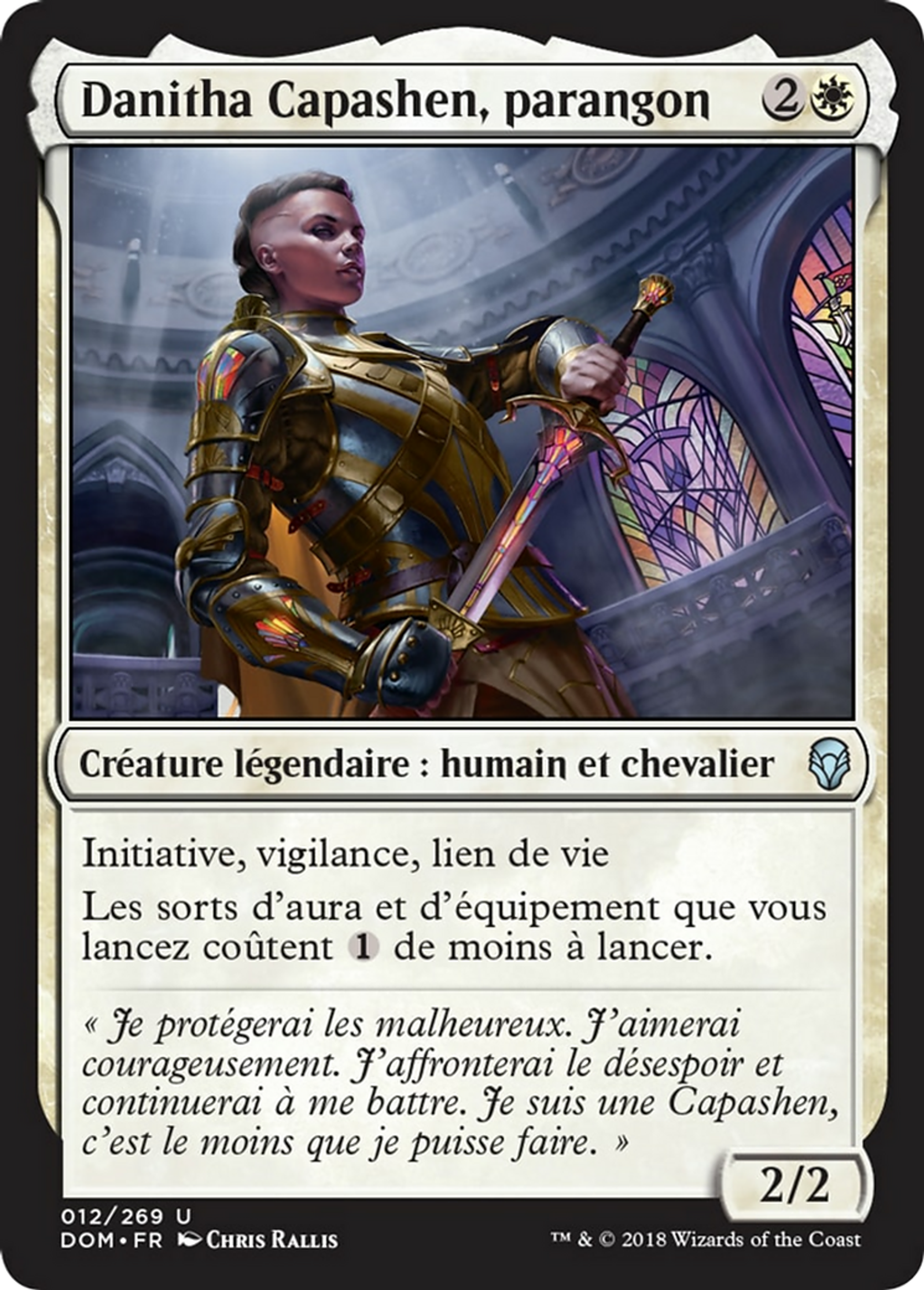 Danitha Capashen, parangon — Dominaria — Magic: The Gathering