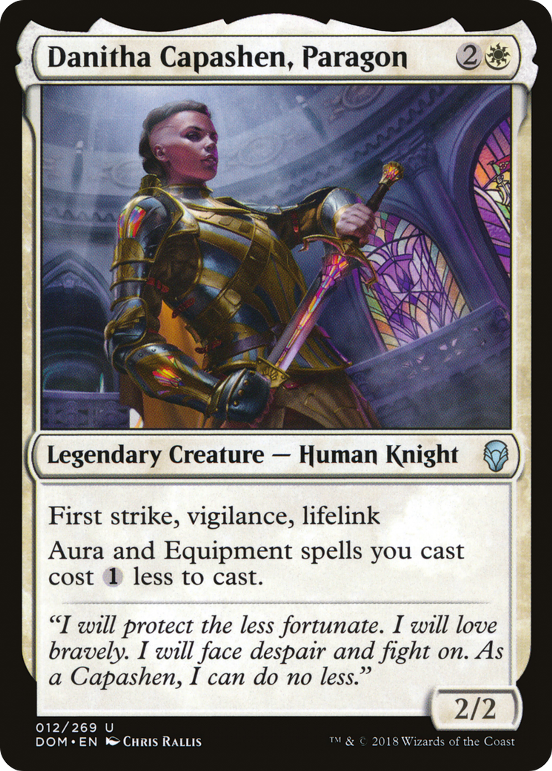Danitha Capashen, Paragon — Dominaria — Magic: The Gathering