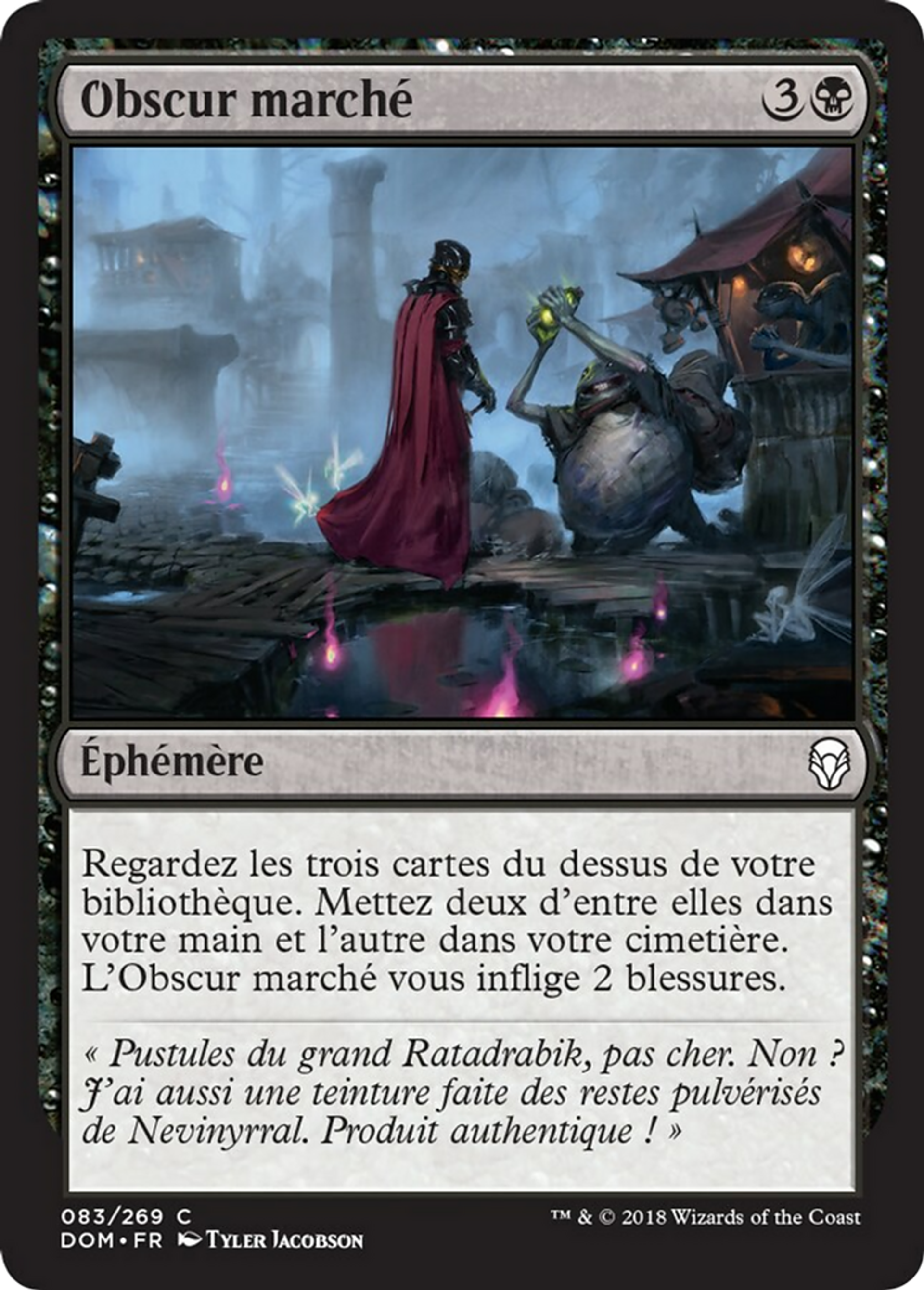 Obscur marché — Dominaria — Magic: The Gathering