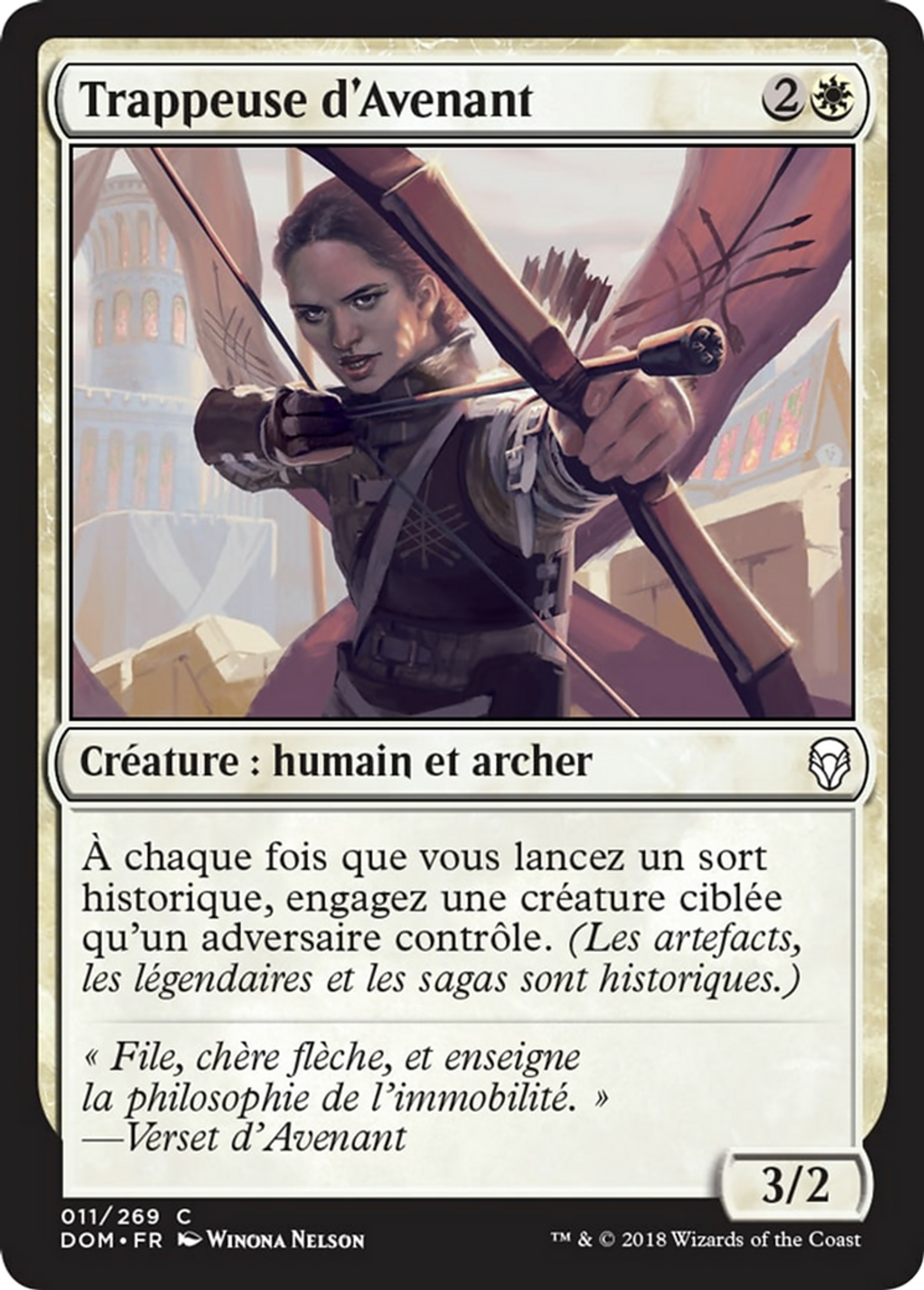 Trappeuse d'Avenant — Dominaria — Magic: The Gathering