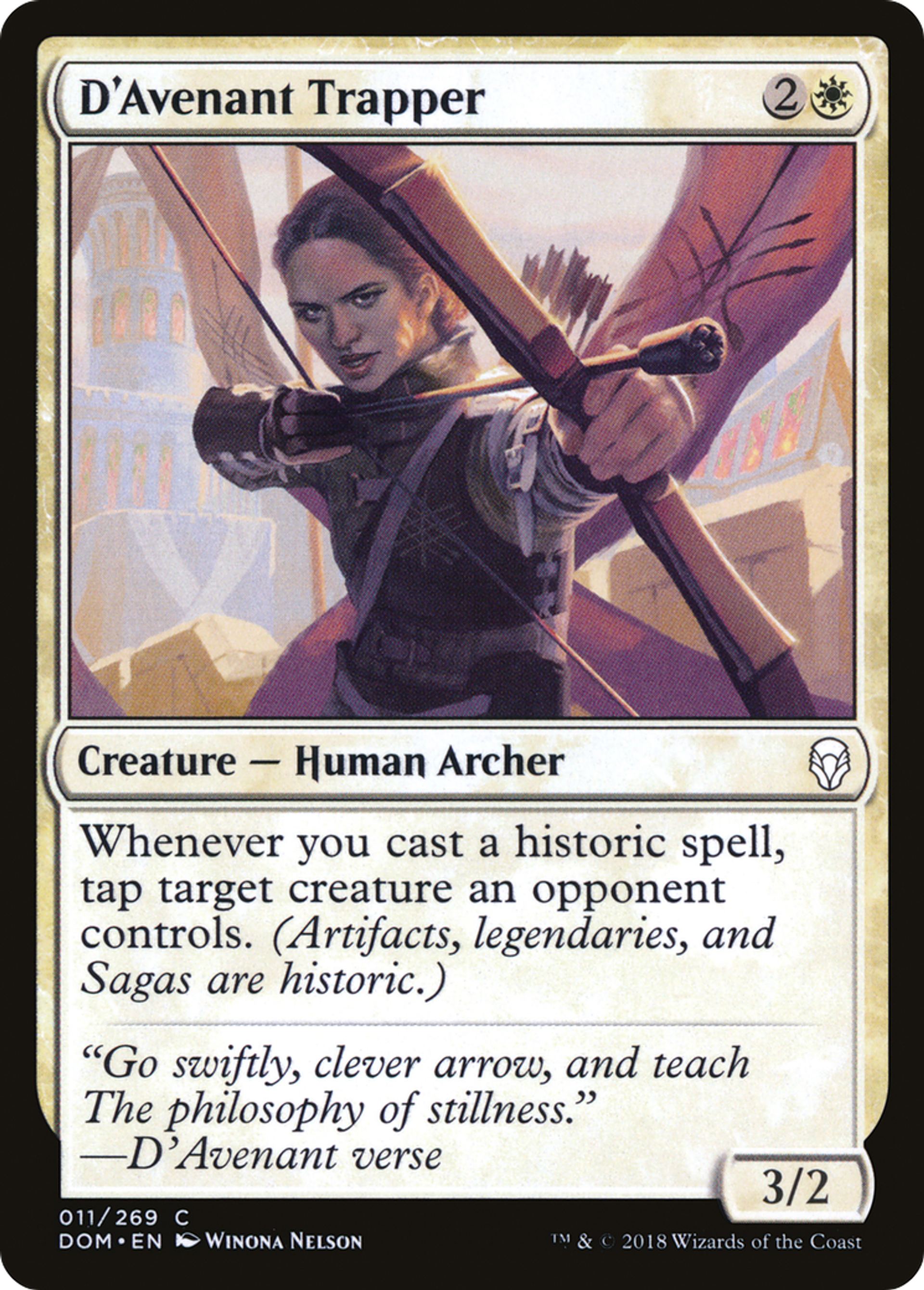 D'Avenant Trapper — Dominaria — Magic: The Gathering