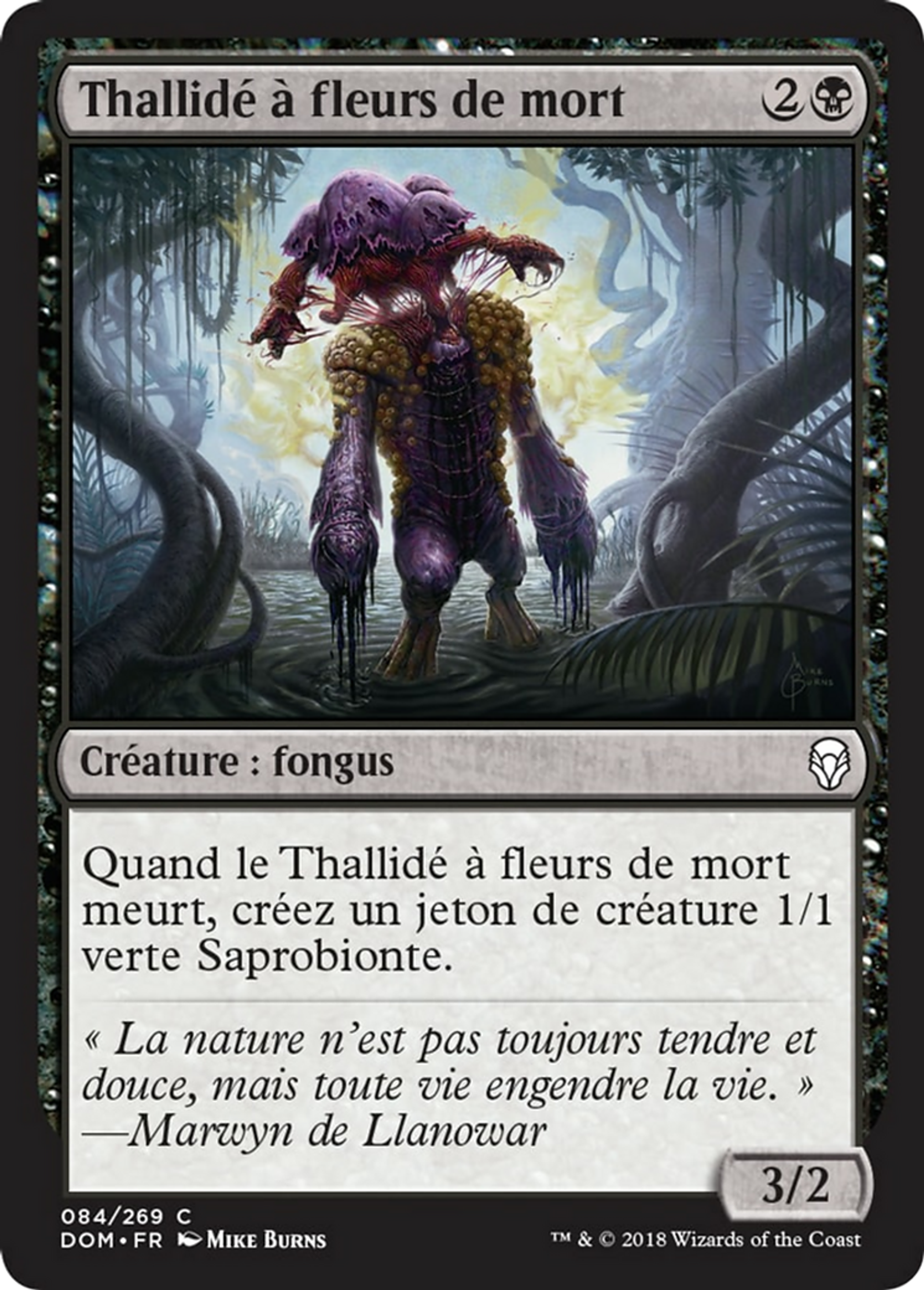 Thallidé à fleurs de mort — Dominaria — Magic: The Gathering