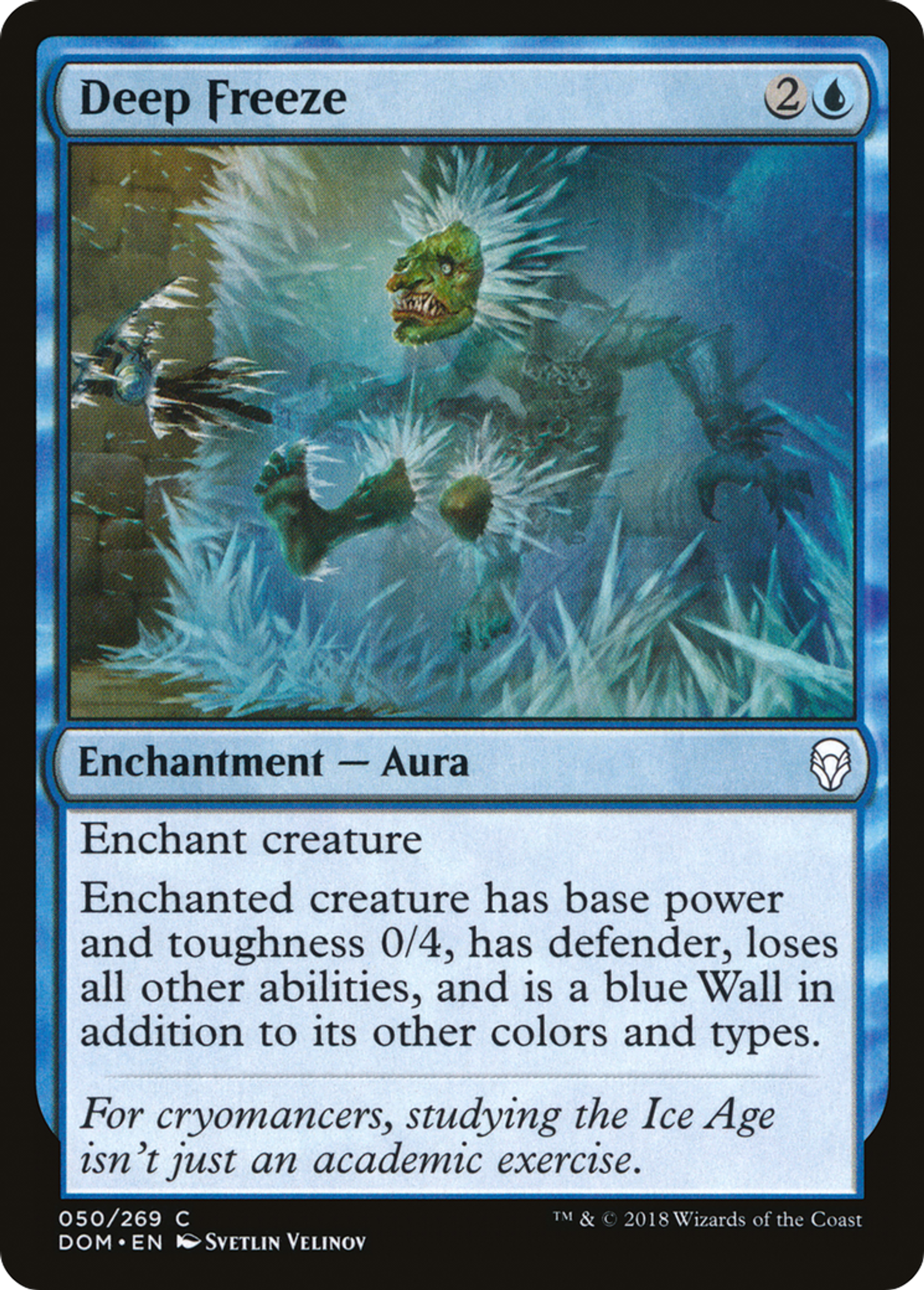 Deep Freeze — Dominaria — Magic: The Gathering
