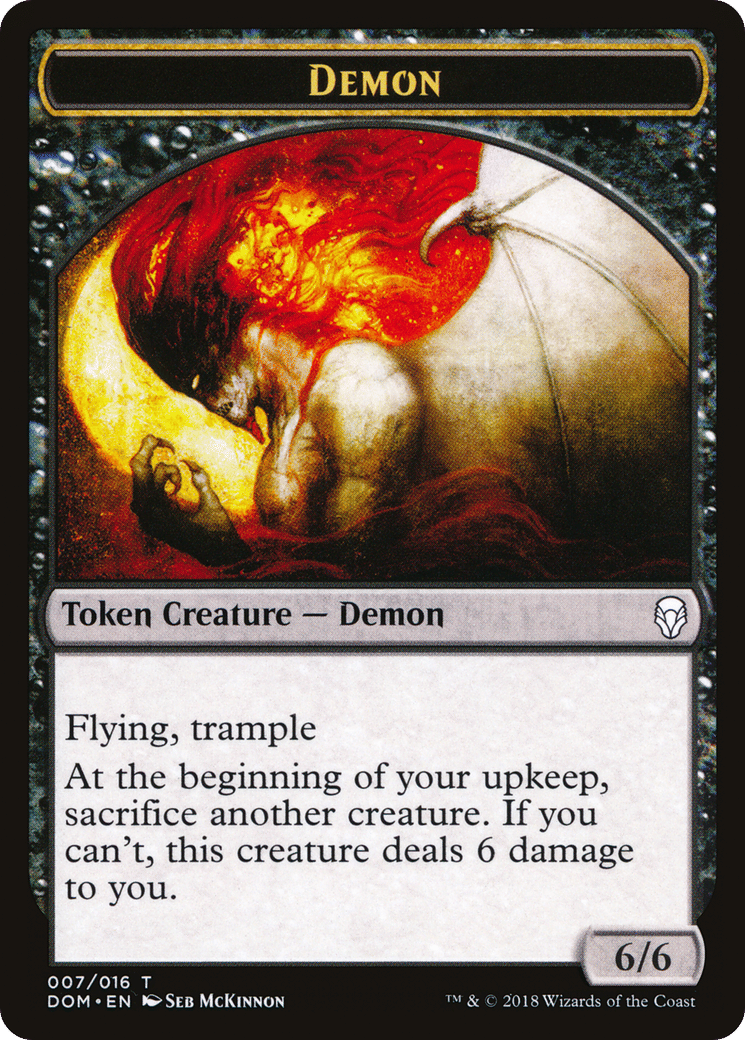 Demon — Dominaria — Magic: The Gathering