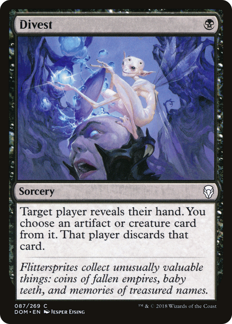Divest — Dominaria — Magic: The Gathering