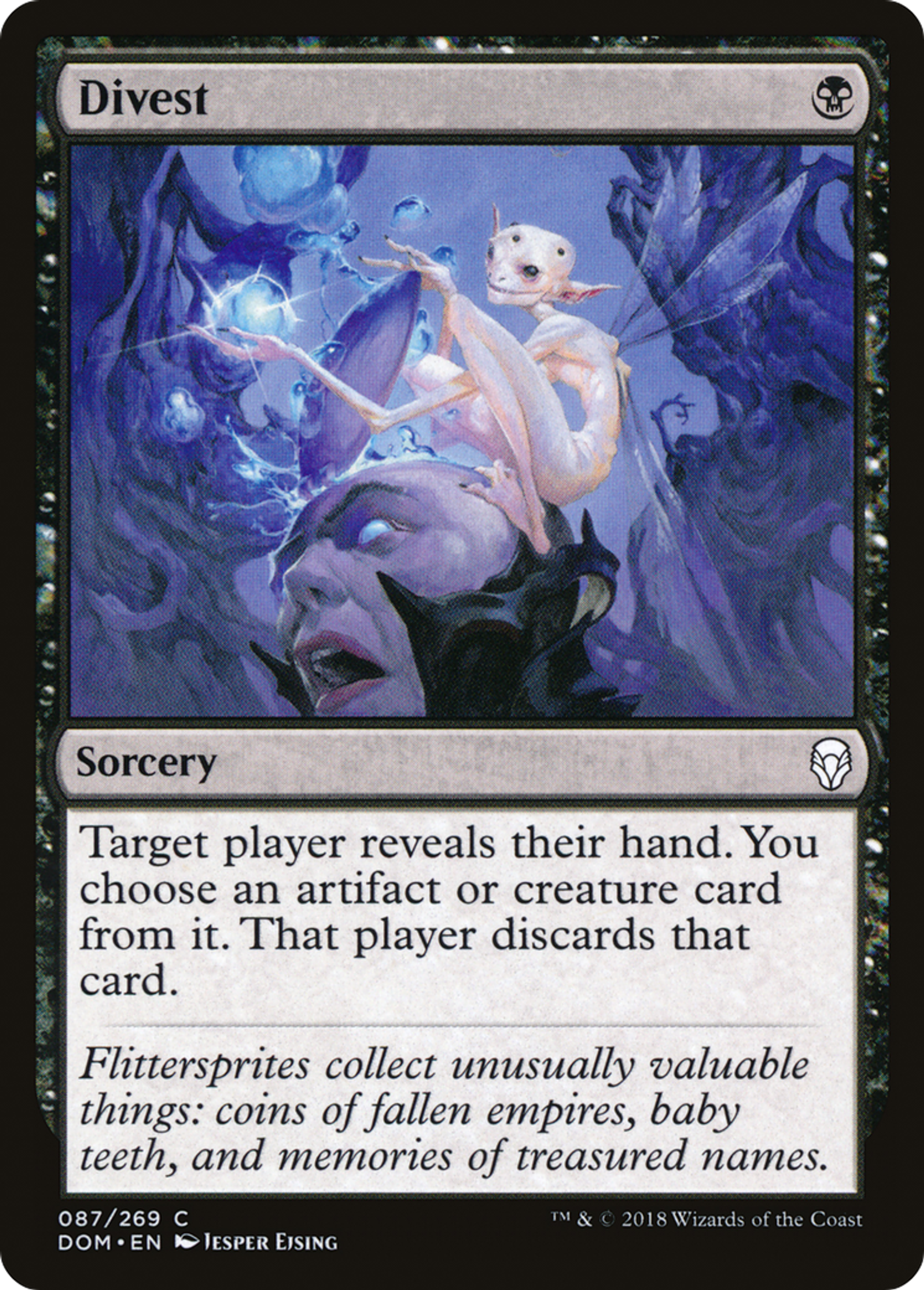 Divest — Dominaria — Magic: The Gathering