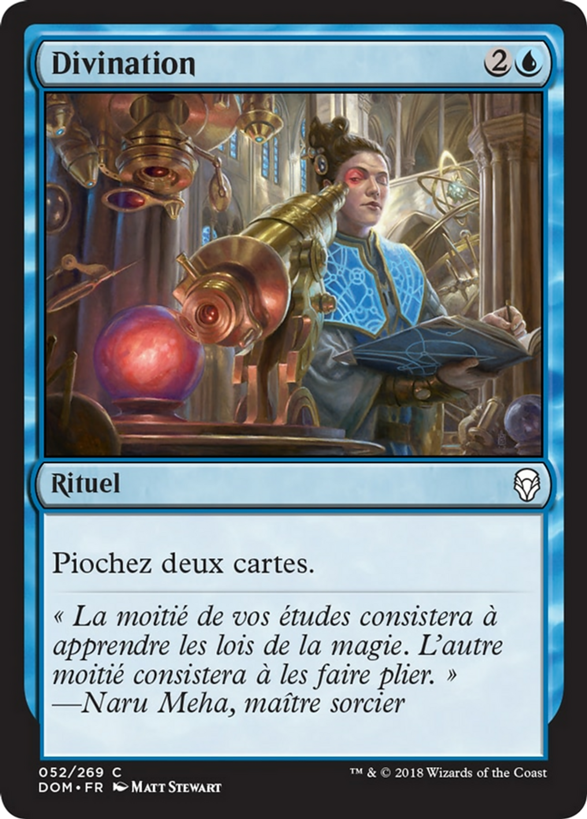 Divination — Dominaria — Magic: The Gathering