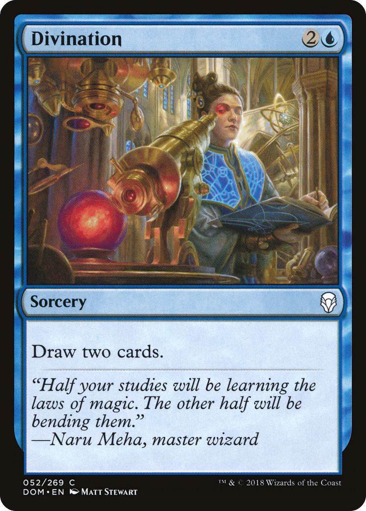 Divination — Dominaria — Magic: The Gathering