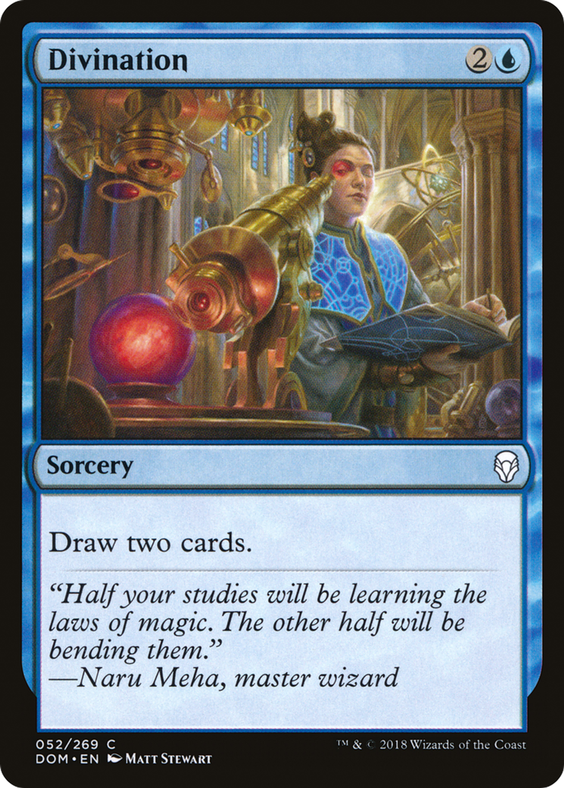 Divination — Dominaria — Magic: The Gathering