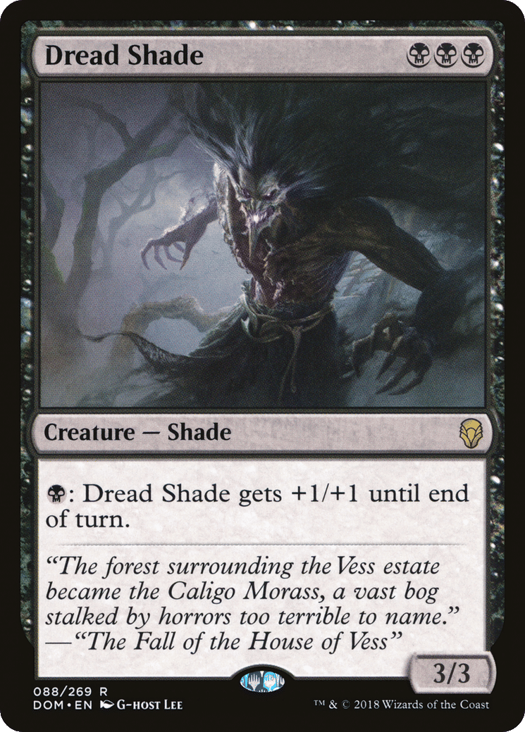 Dread Shade — Dominaria — Magic: The Gathering