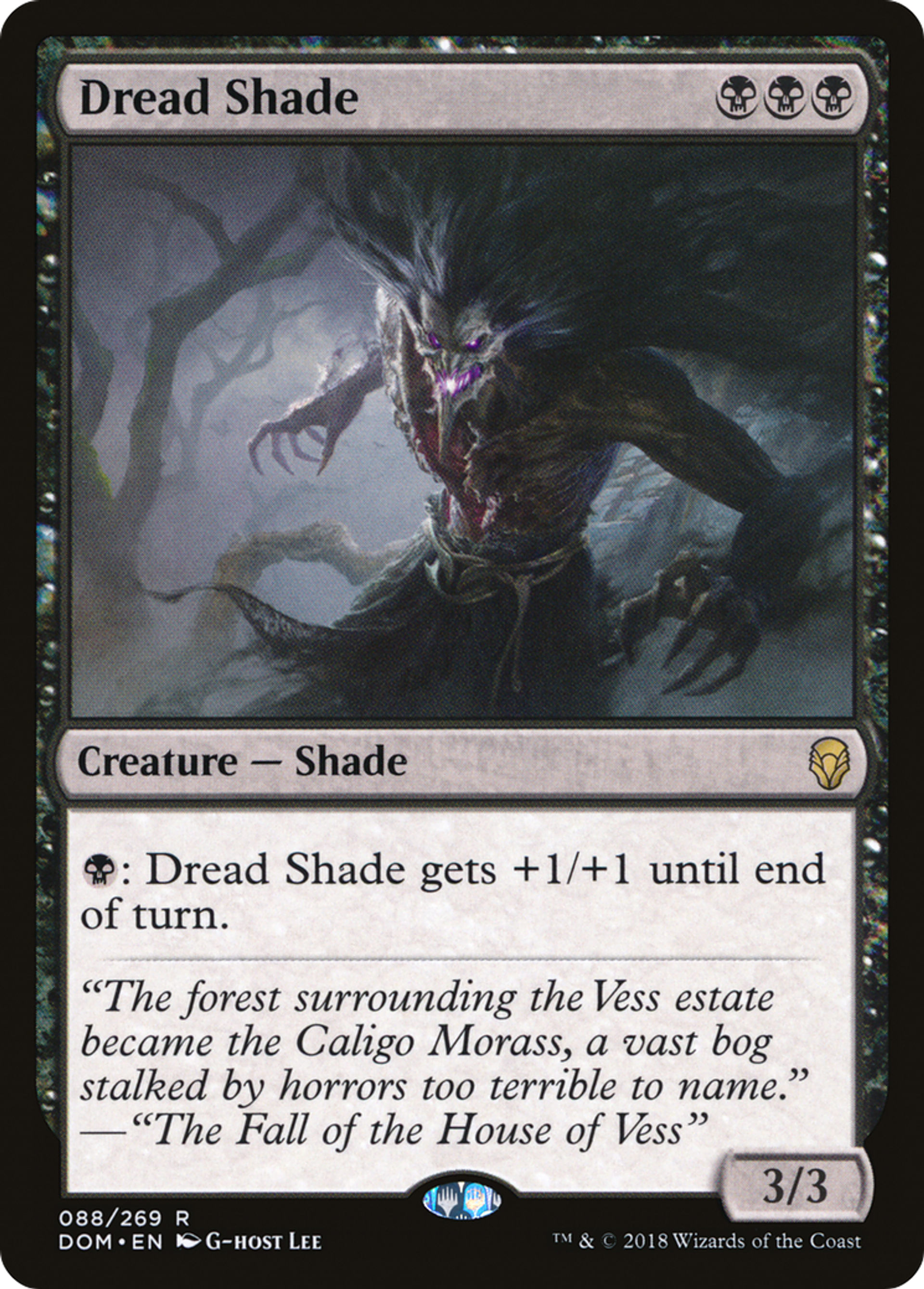 Dread Shade — Dominaria — Magic: The Gathering