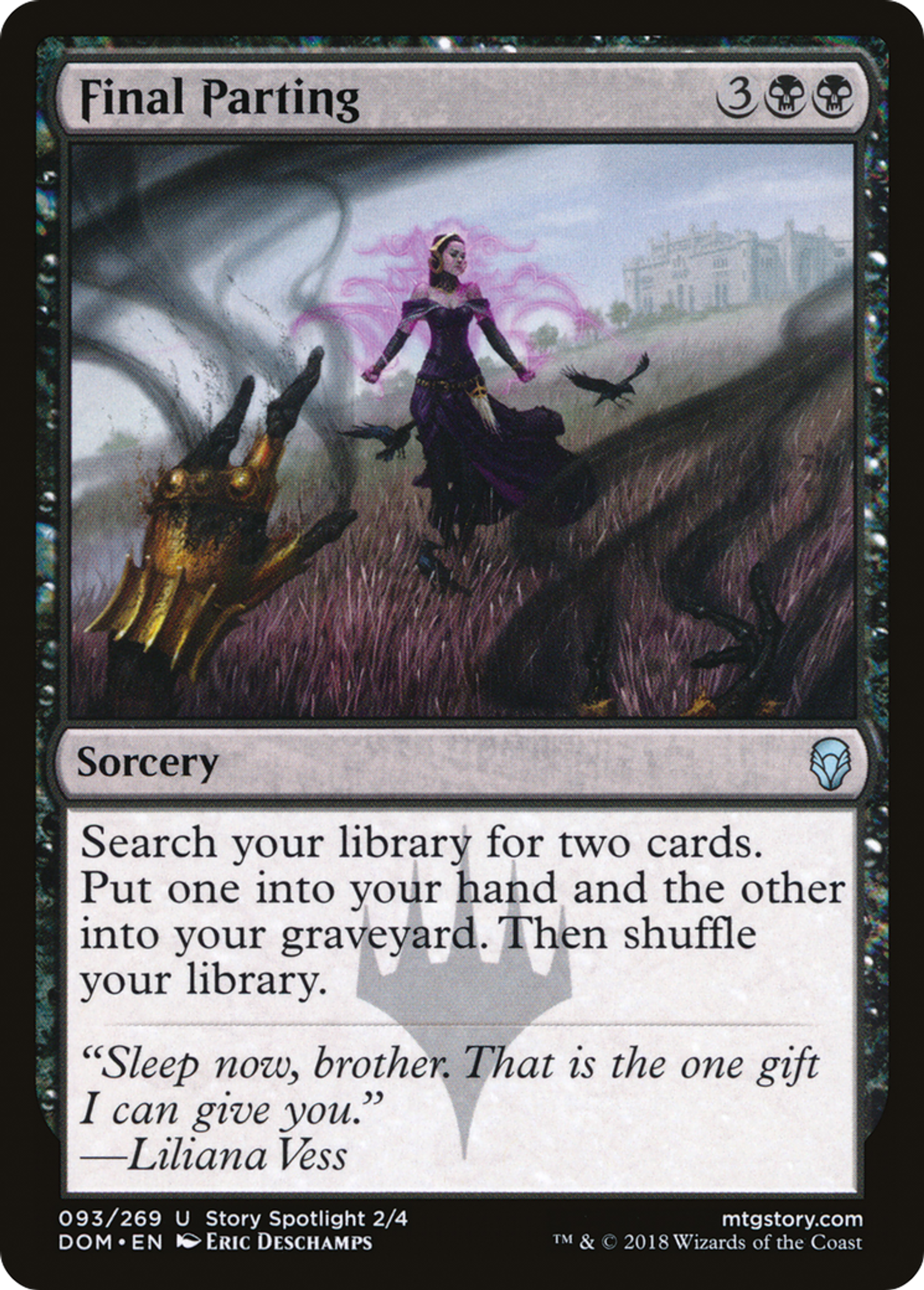 Final Parting — Dominaria — Magic: The Gathering