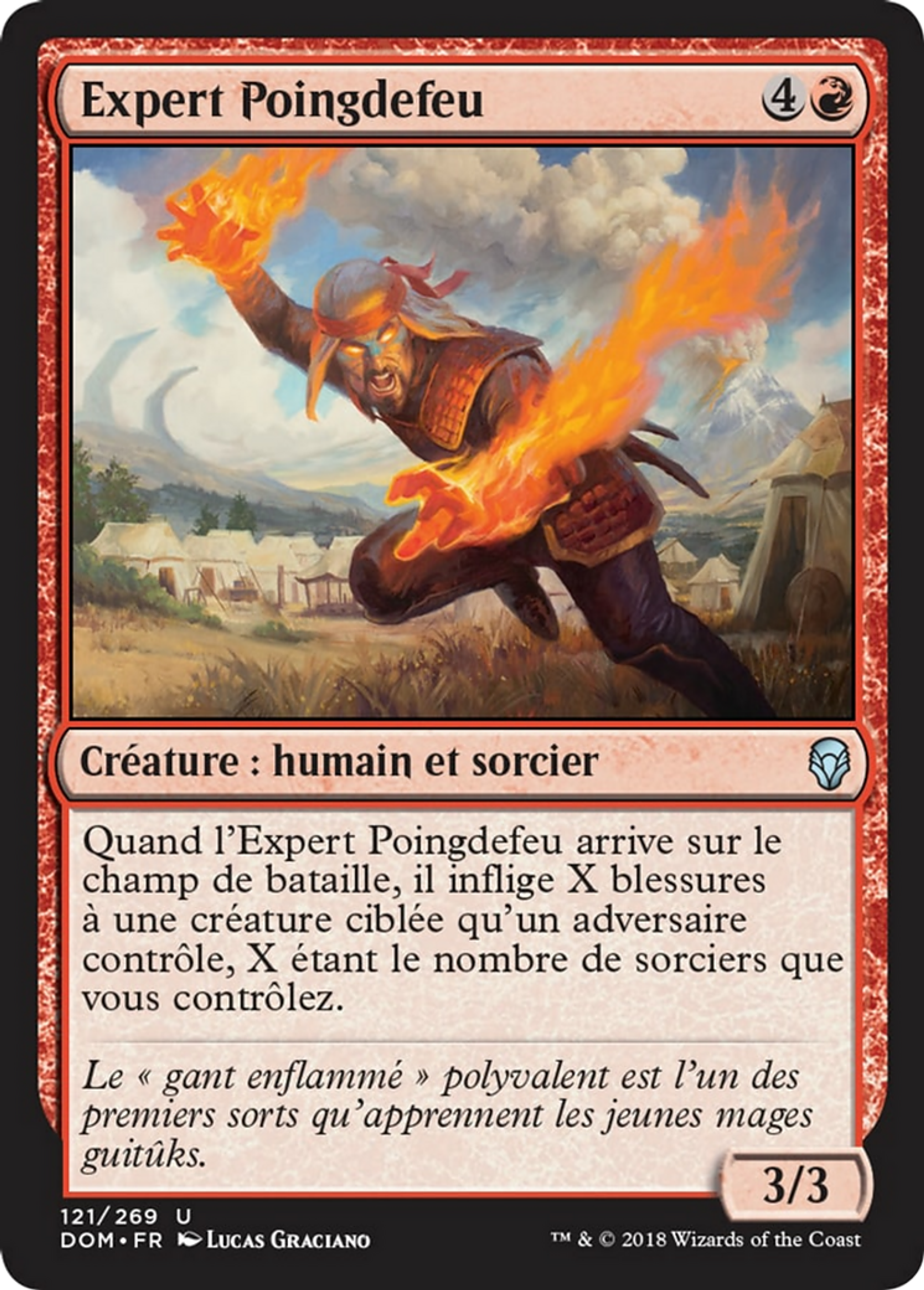 Expert Poingdefeu — Dominaria — Magic: The Gathering