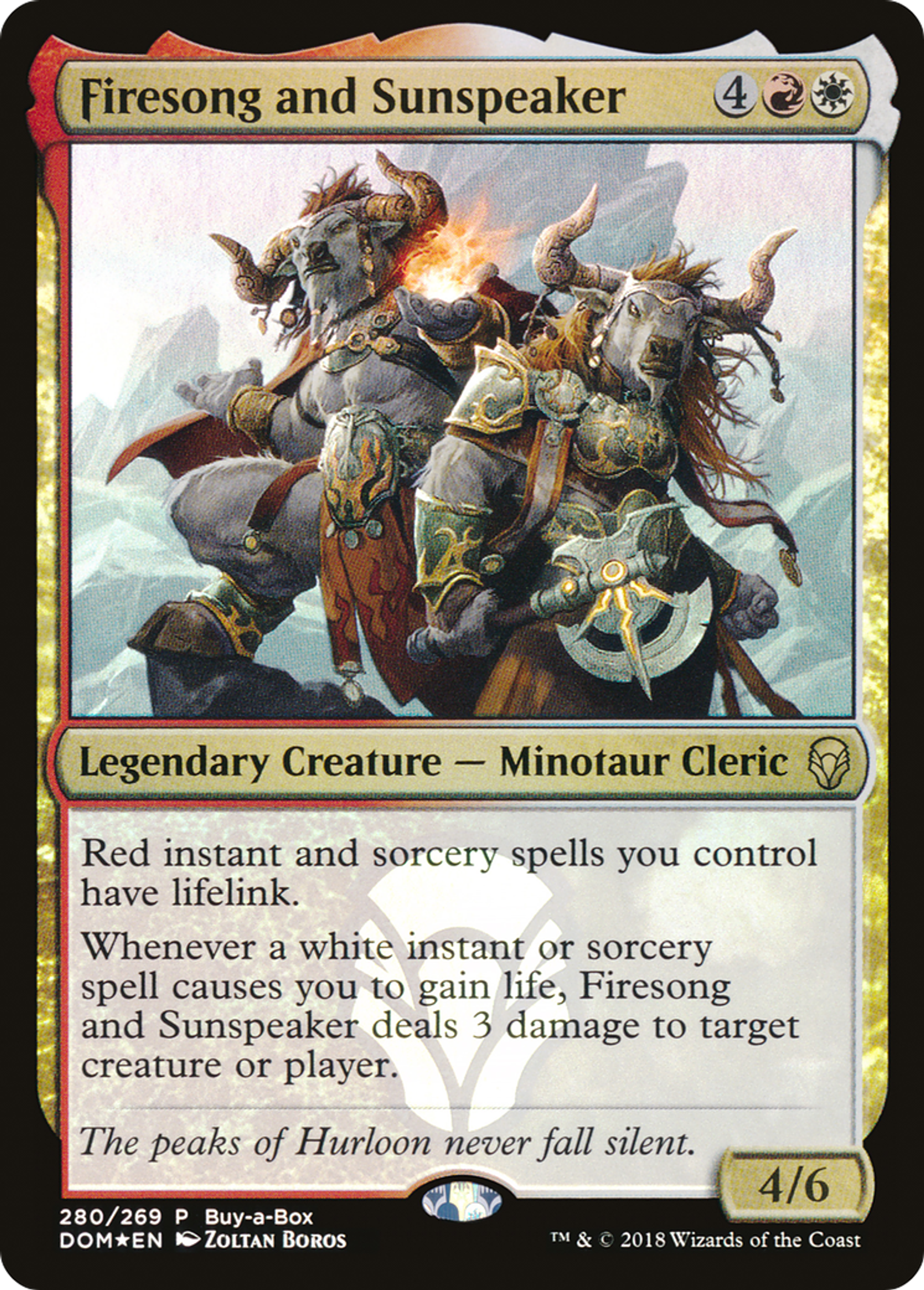 Firesong and Sunspeaker — Dominaria — Magic: The Gathering