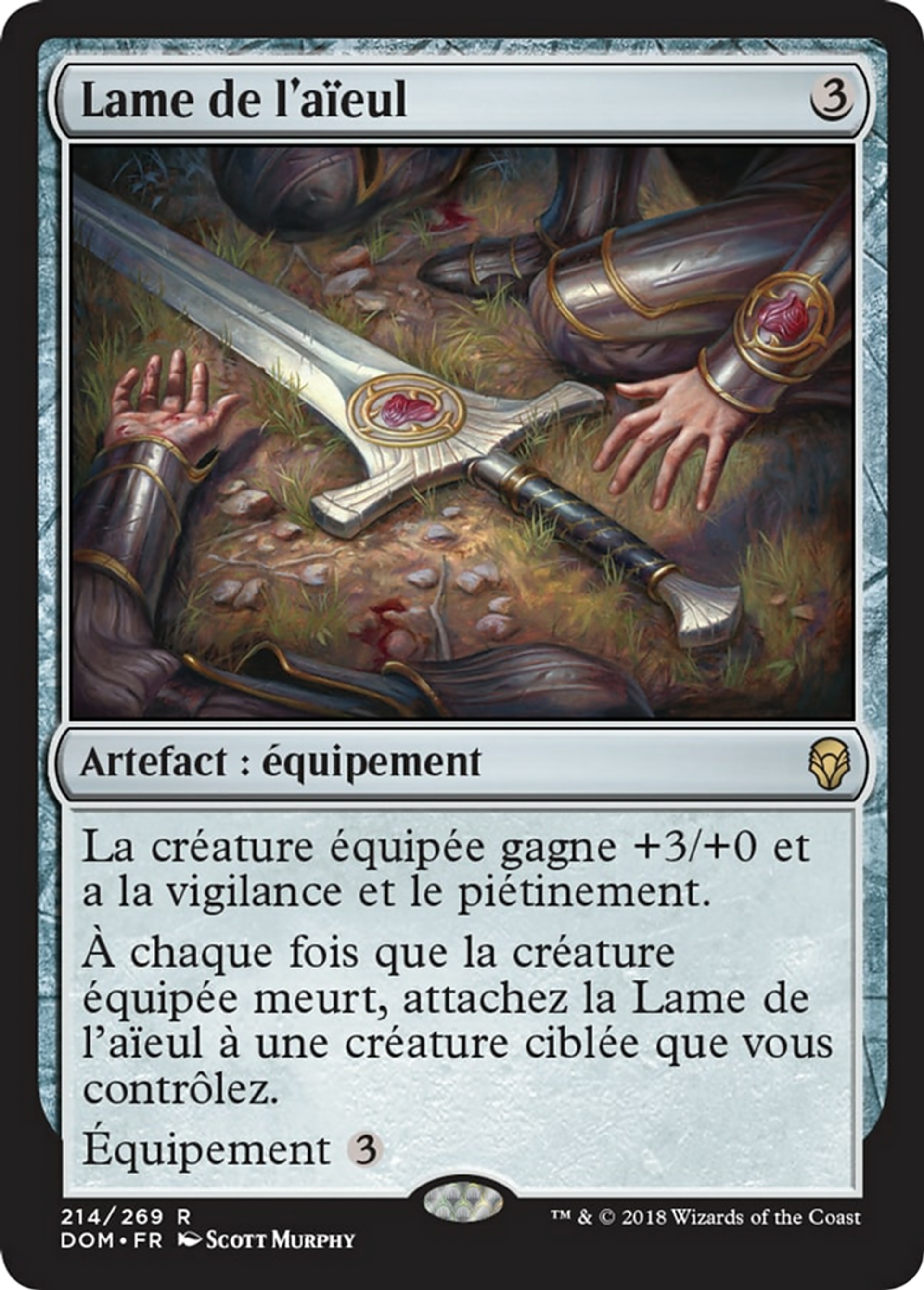 Lame de l'aïeul — Dominaria — Magic: The Gathering
