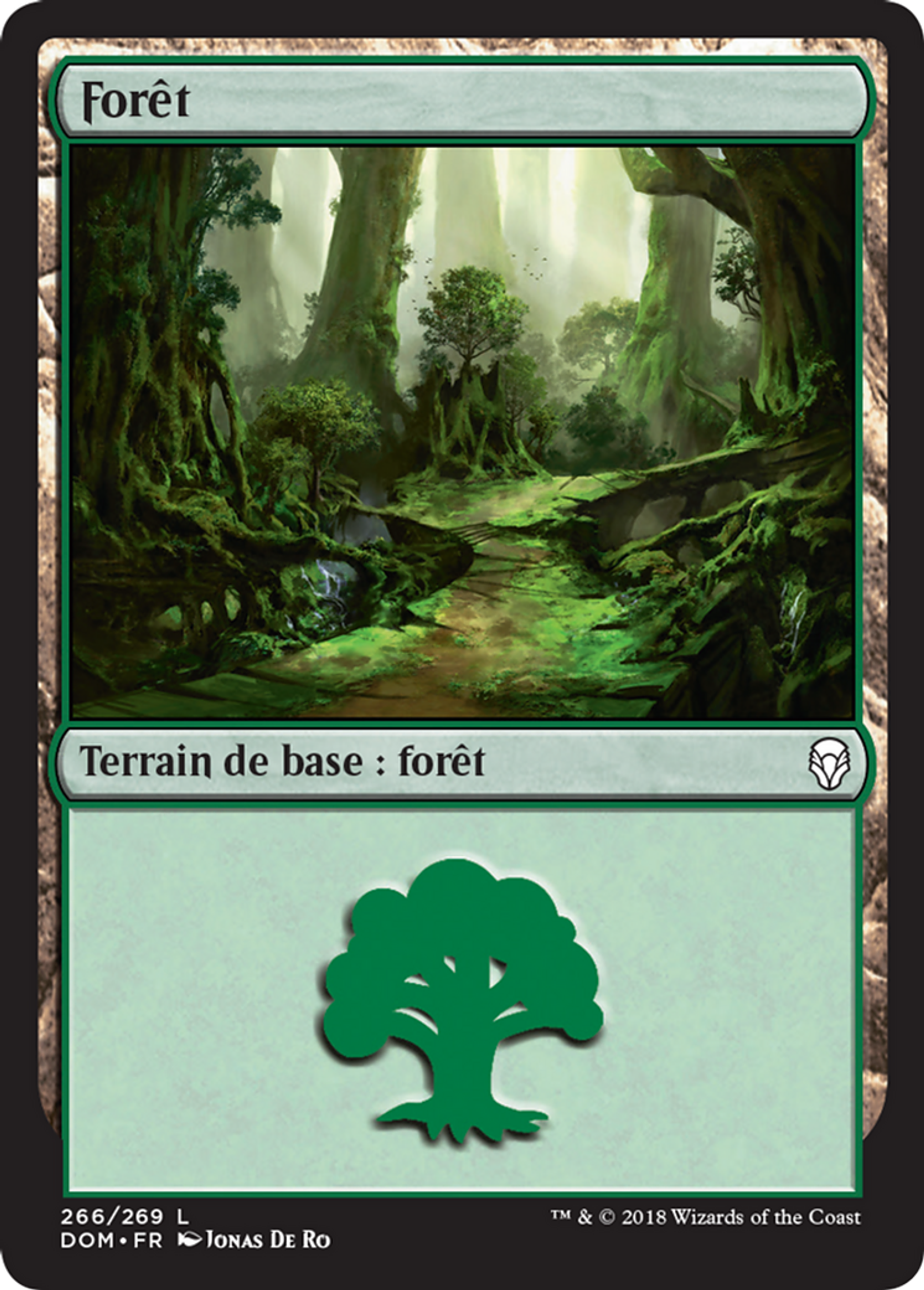 Forêt — Dominaria — Magic: The Gathering