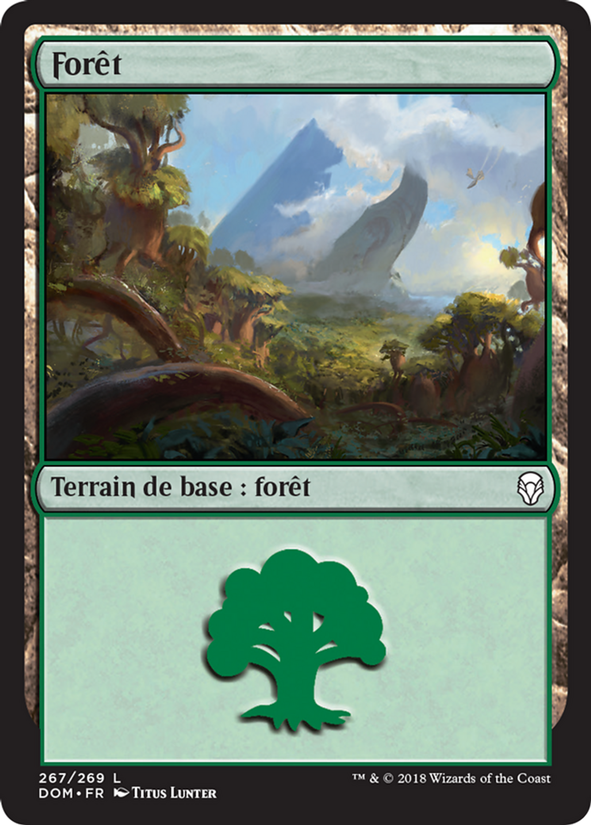 Forêt — Dominaria — Magic: The Gathering