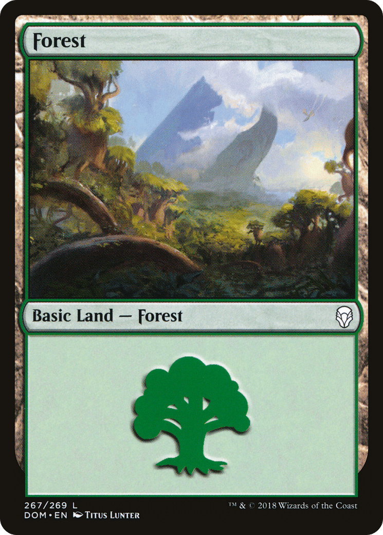 Forest — Dominaria — Magic: The Gathering