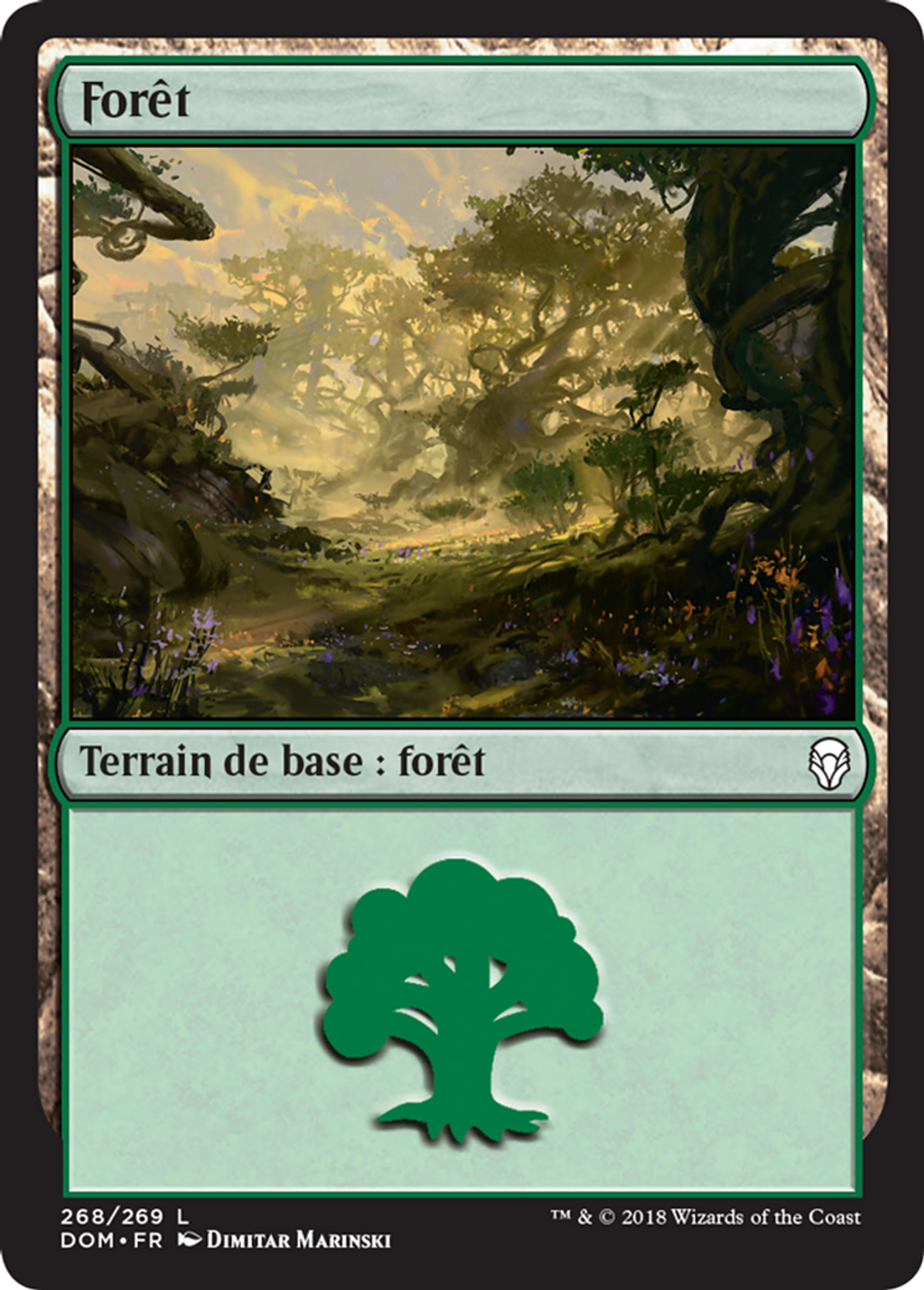 Forêt — Dominaria — Magic: The Gathering