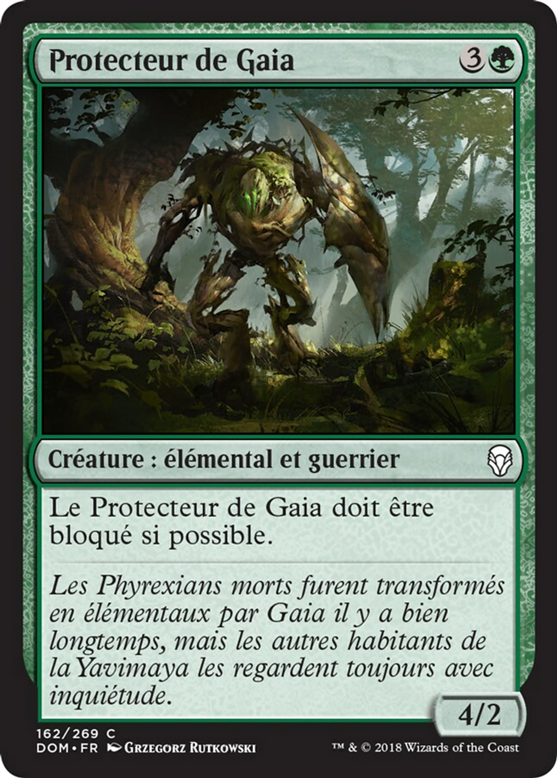 Protecteur de Gaia — Dominaria — Magic: The Gathering