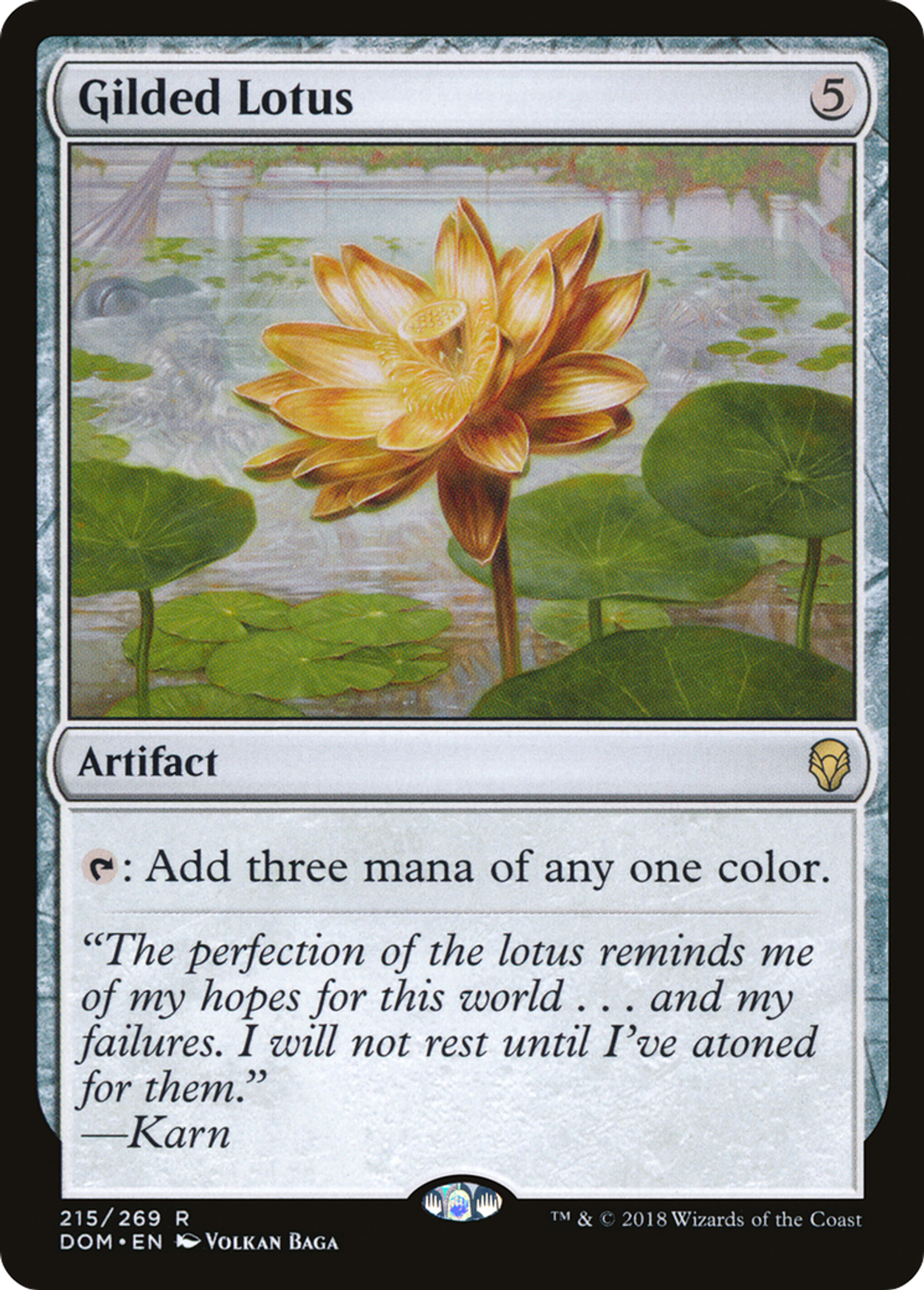 Gilded Lotus — Dominaria — Magic: The Gathering