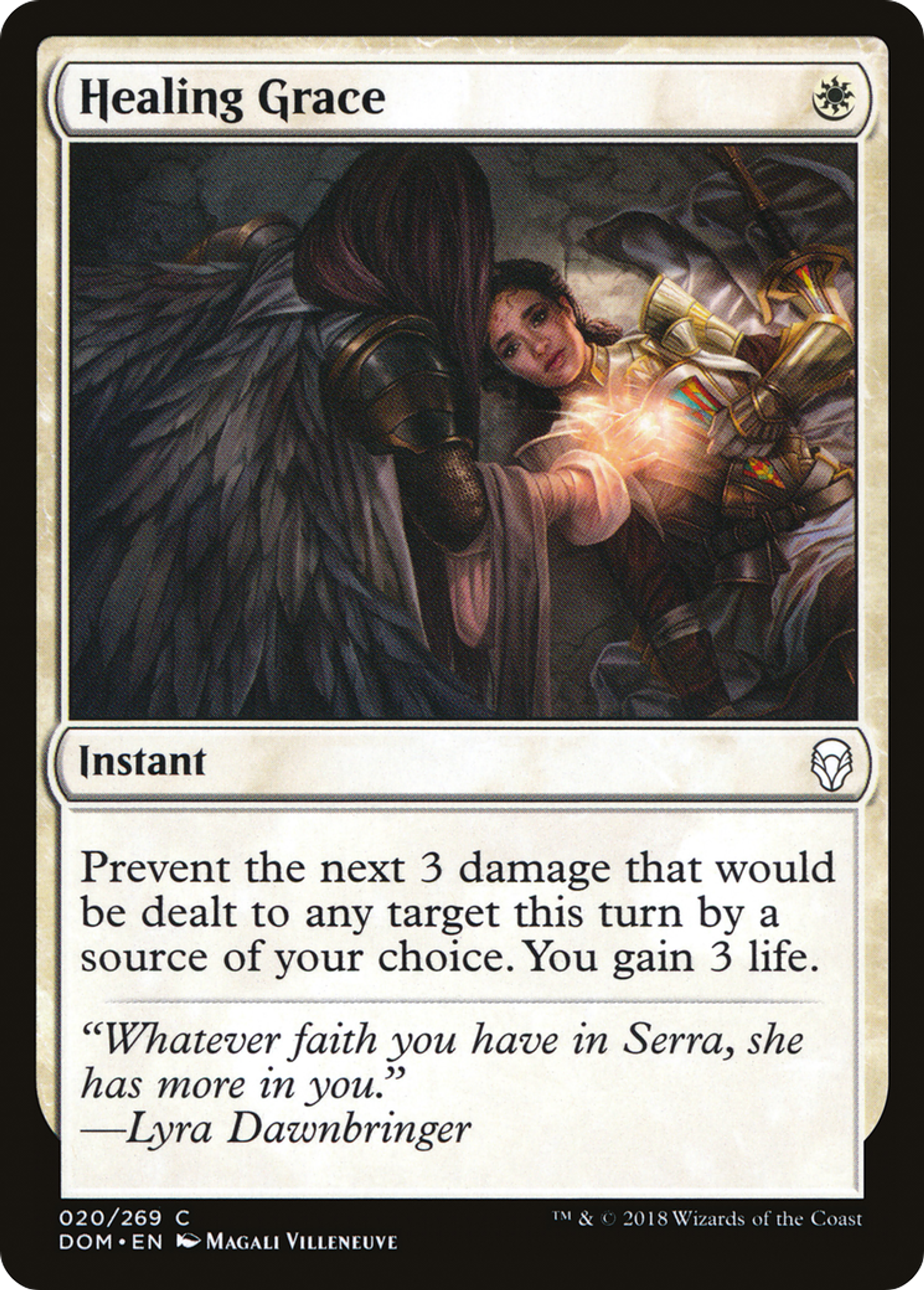 Healing Grace — Dominaria — Magic: The Gathering